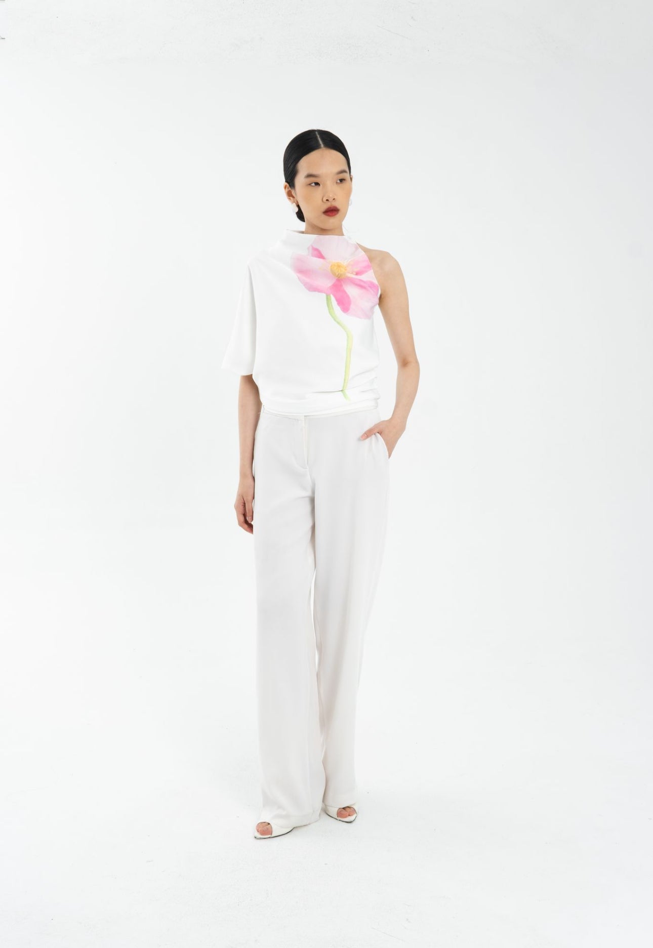 Poise Top | Pink Floral