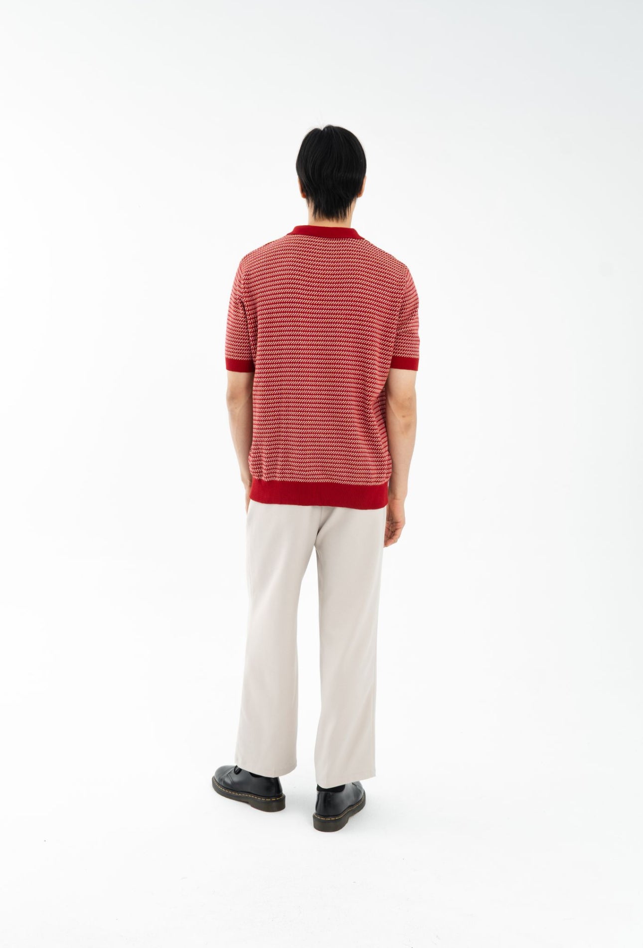 Brave Polo Top | Red