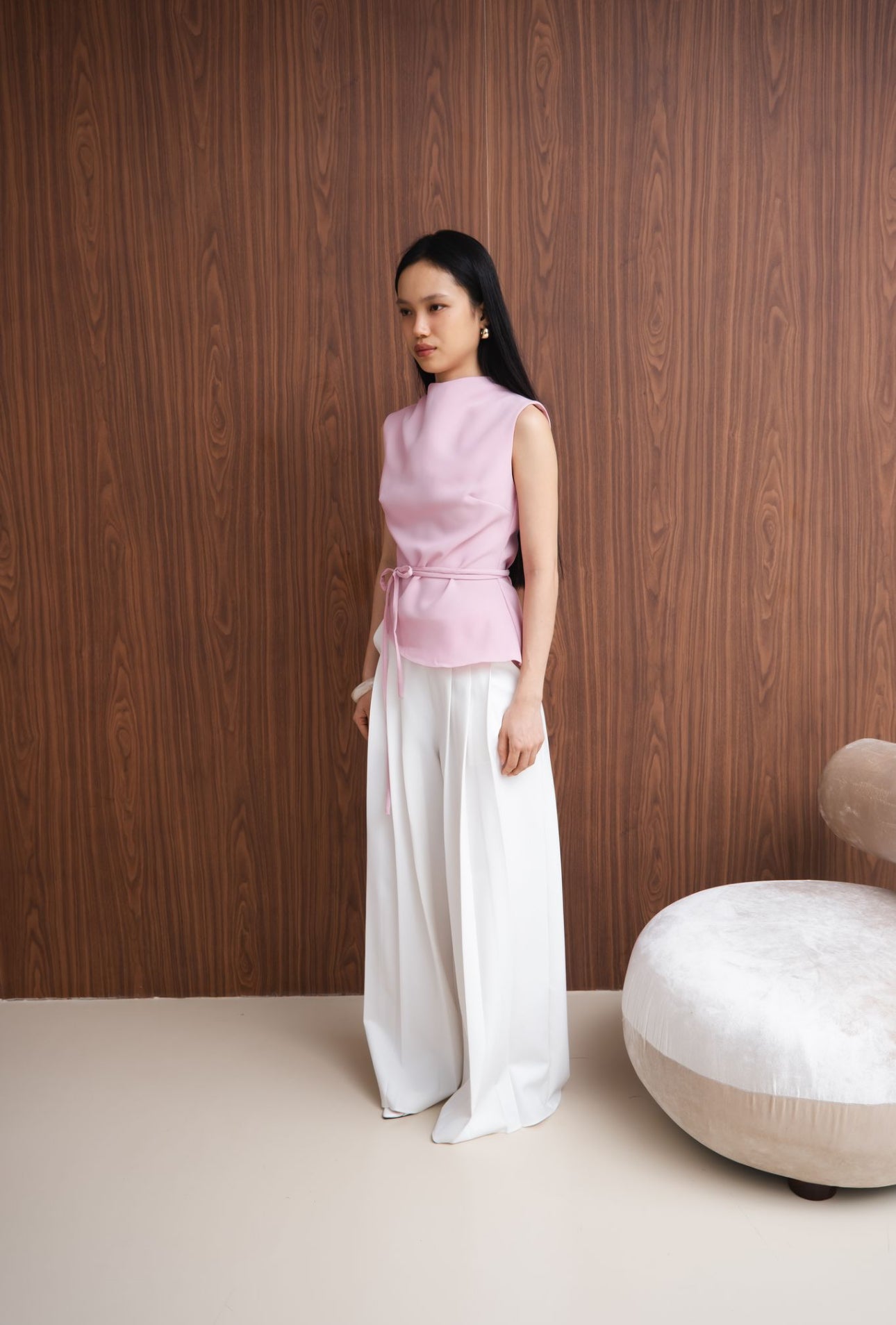 Prime Asymmetrical Top | Pink