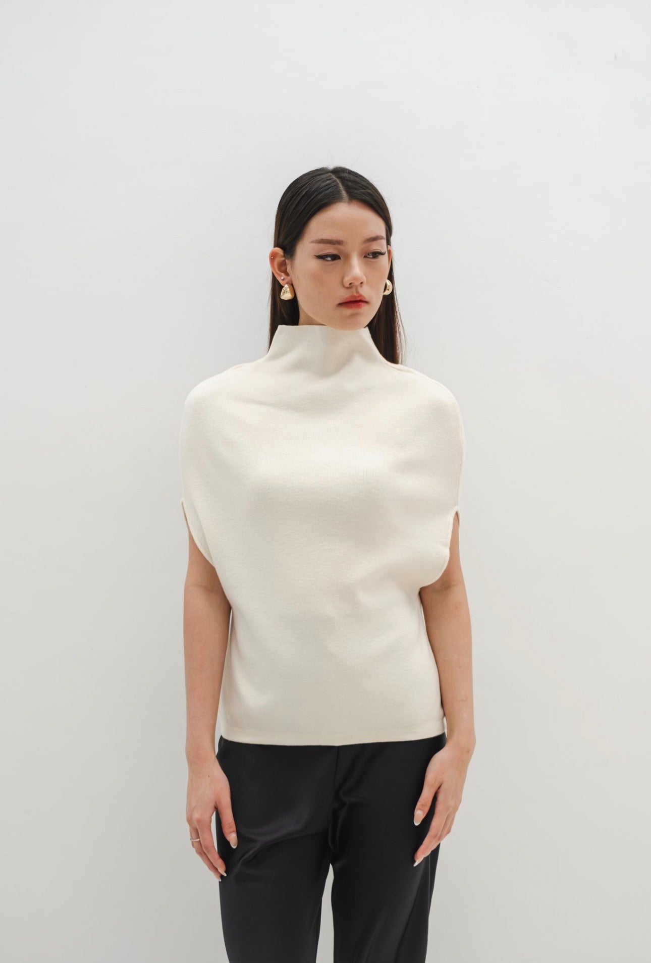 Sculpt Top | Off White