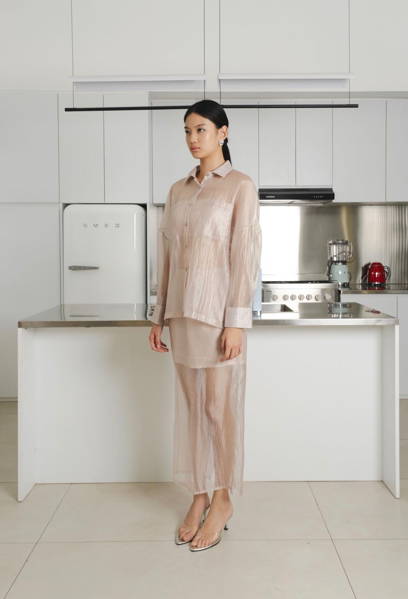 Brise Sheer Shirt | Cream