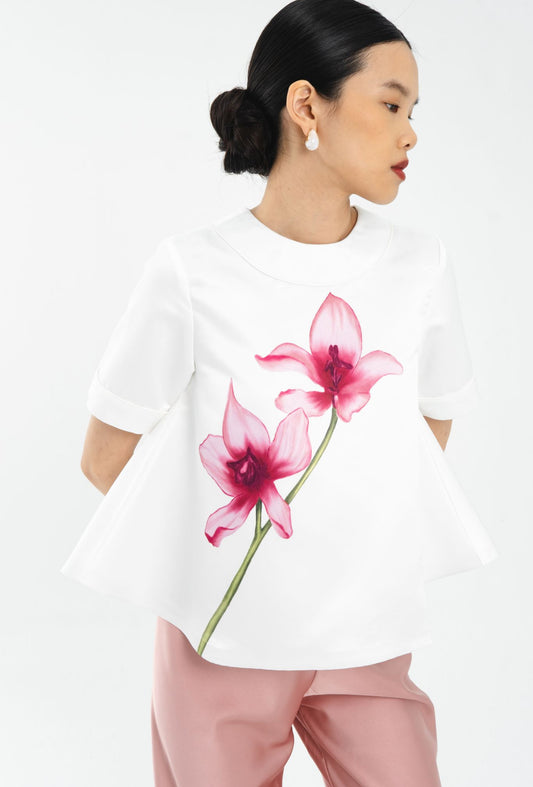 Canvas Top | Pink Floral