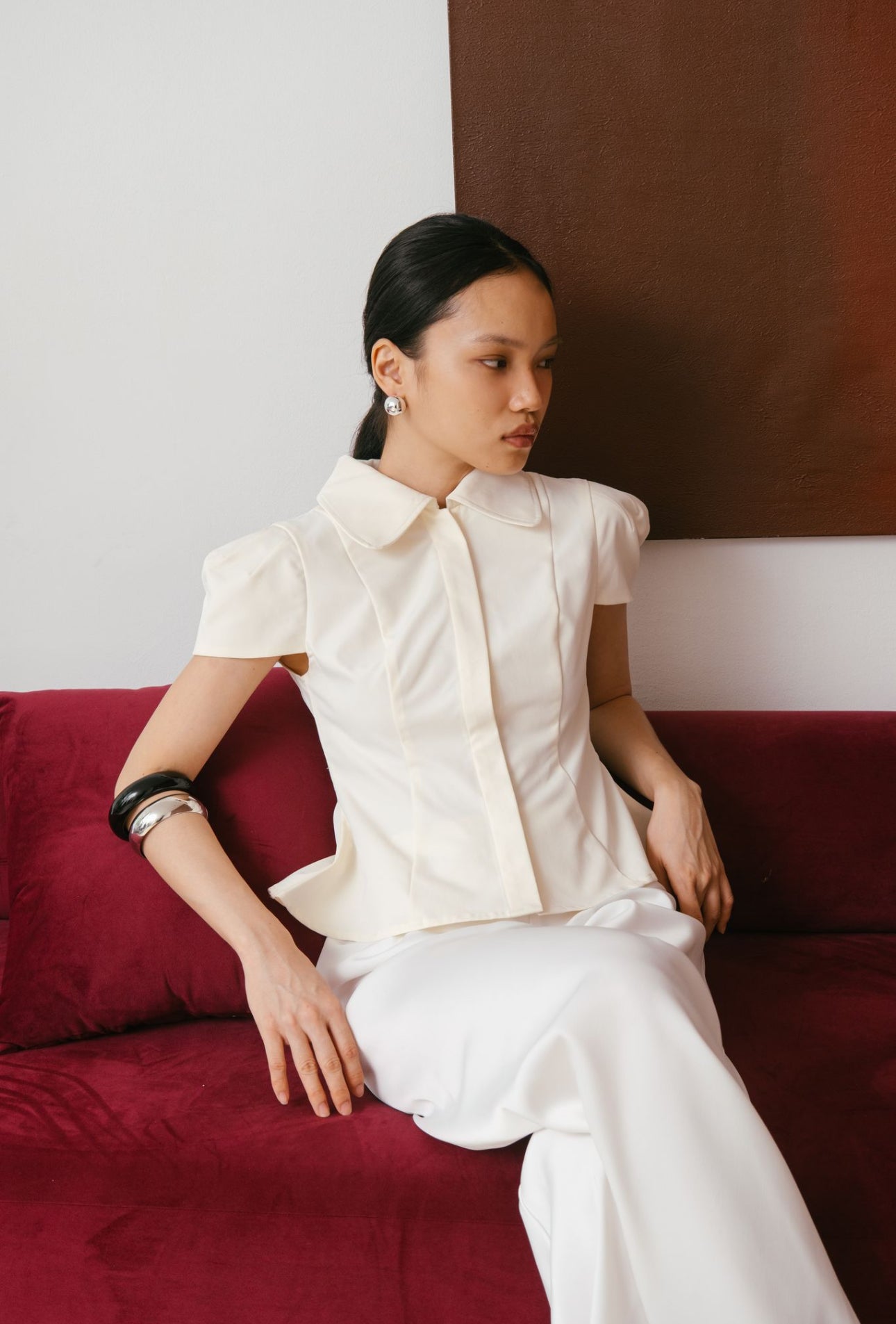 Aura Blouse | Off White