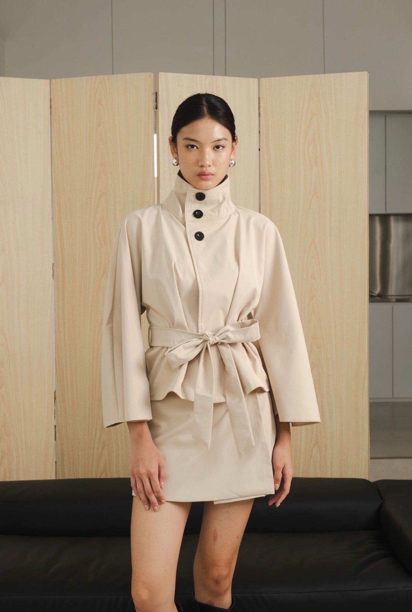 Victory Trench Outer | Cream