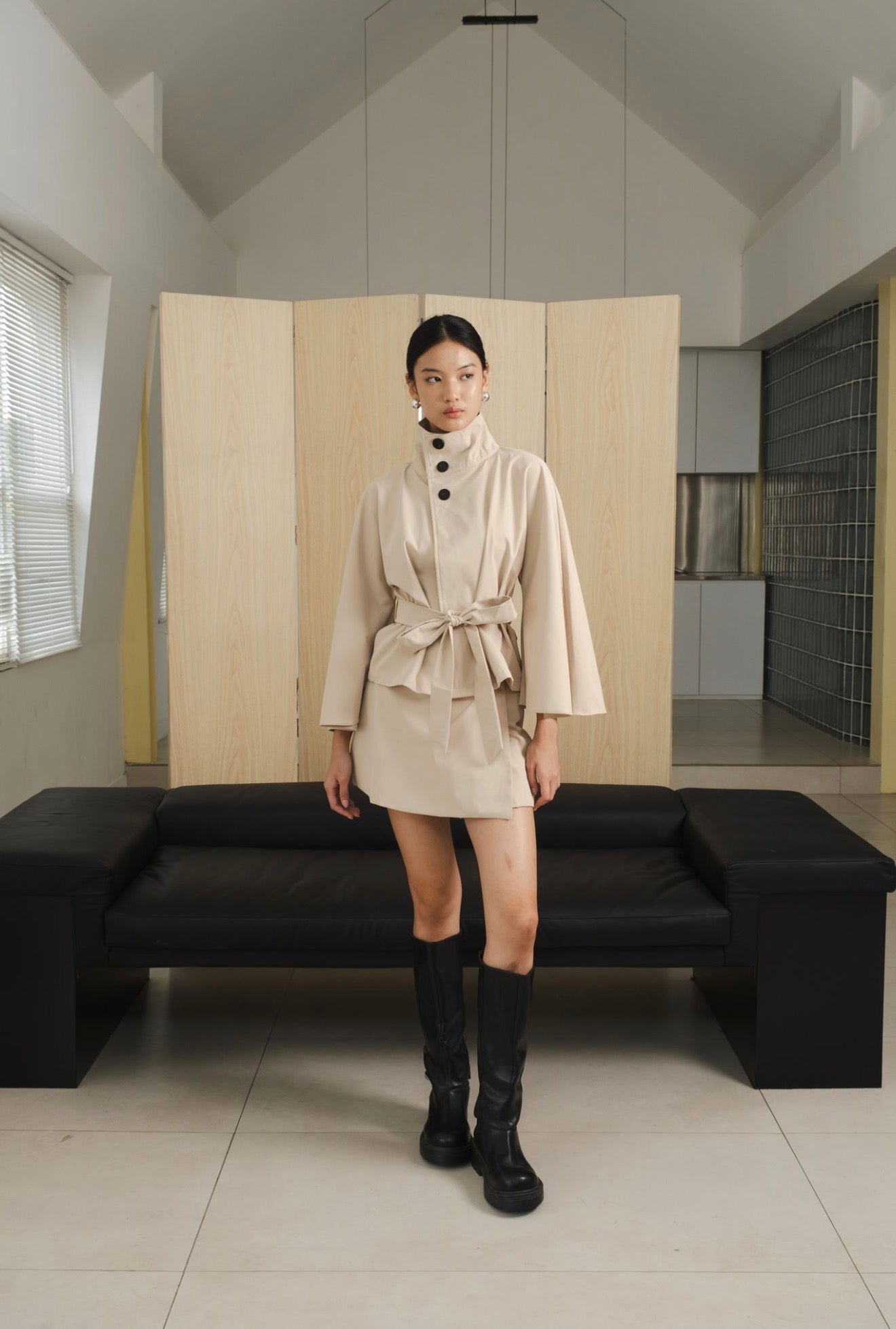 Victory Trench Outer | Cream