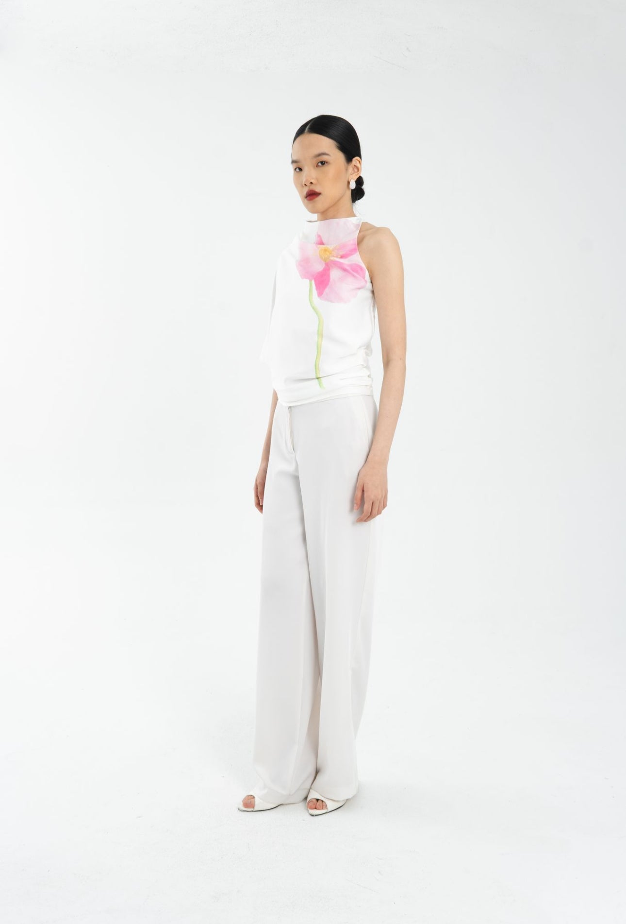 Poise Top | Pink Floral