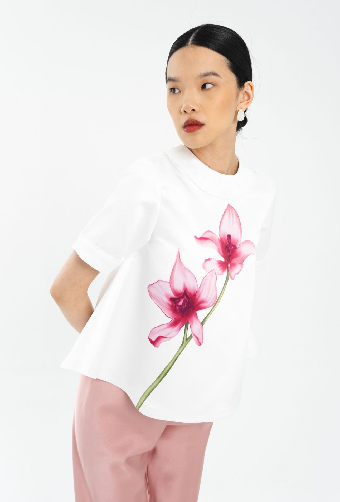Canvas Top | Pink Floral