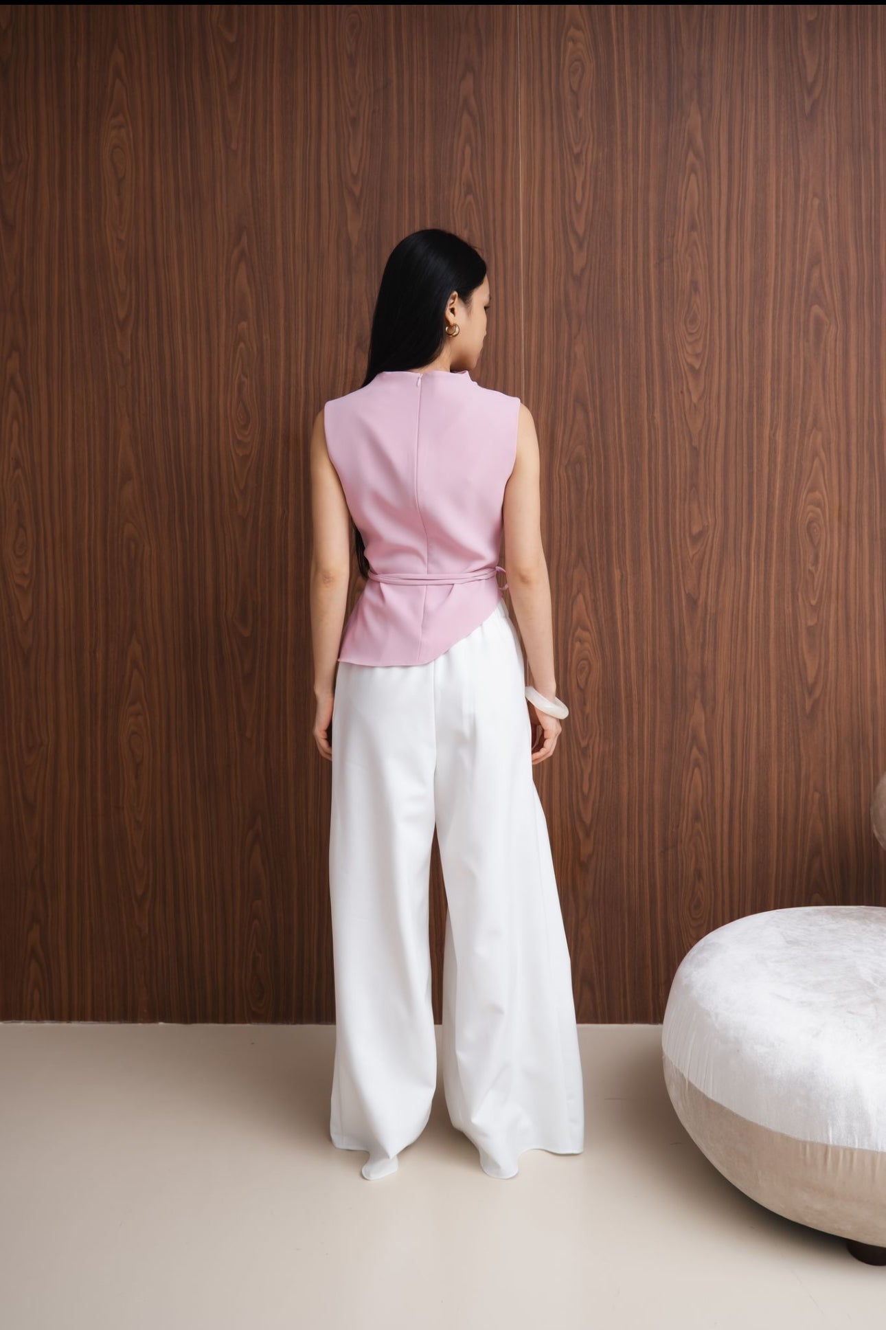 Prime Asymmetrical Top | Pink