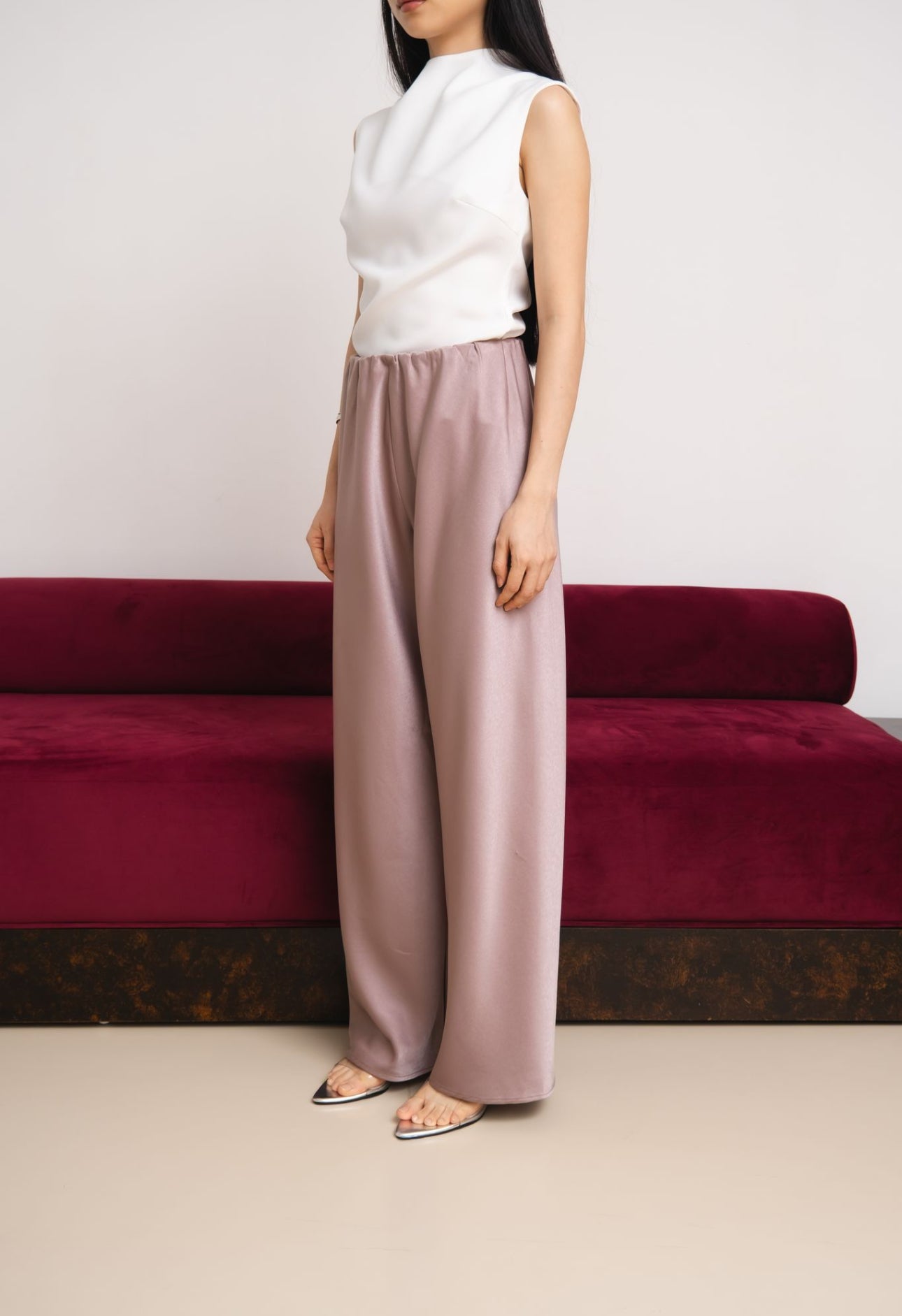 AllDay Suede Pants | Mauve