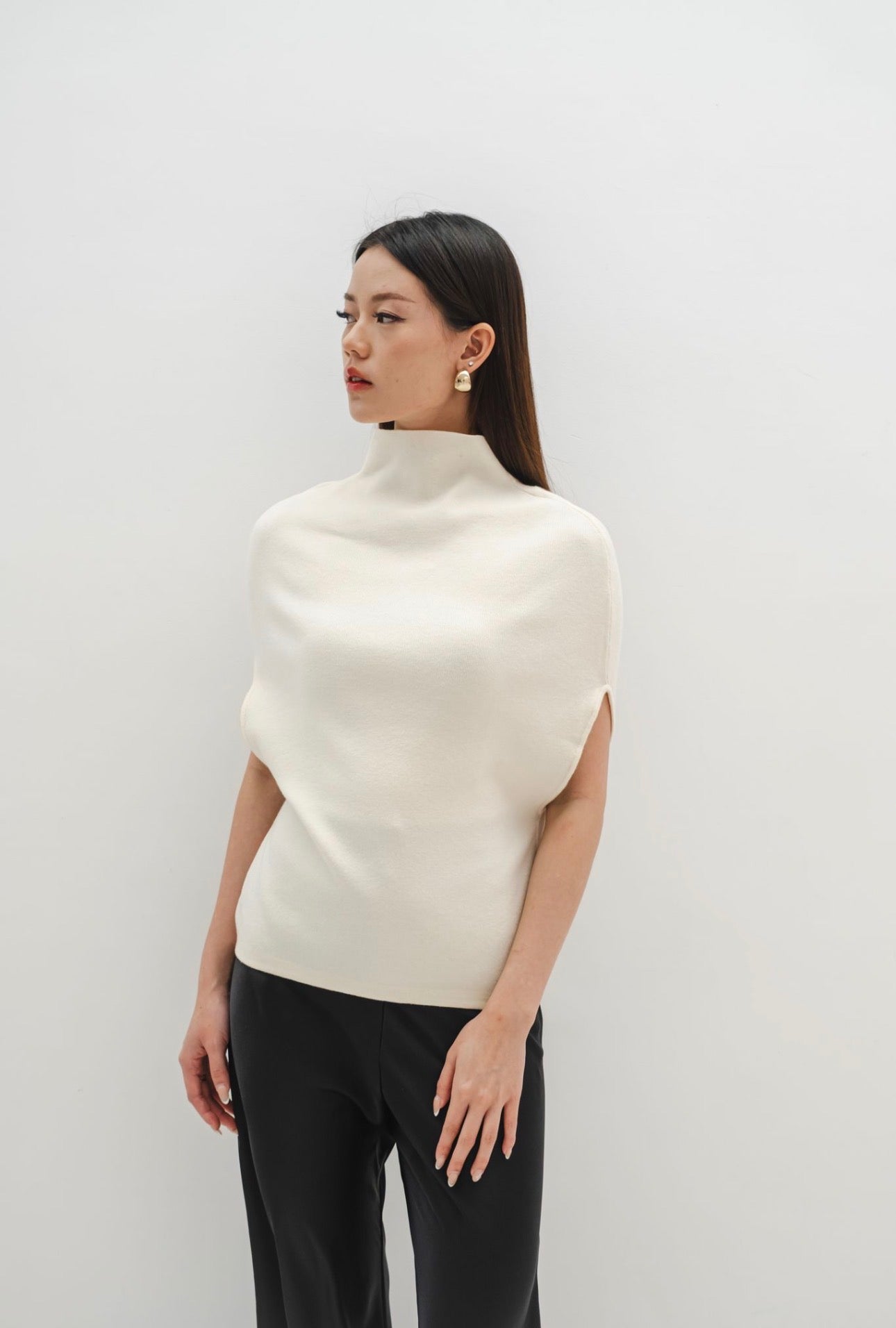 Sculpt Top | Off White