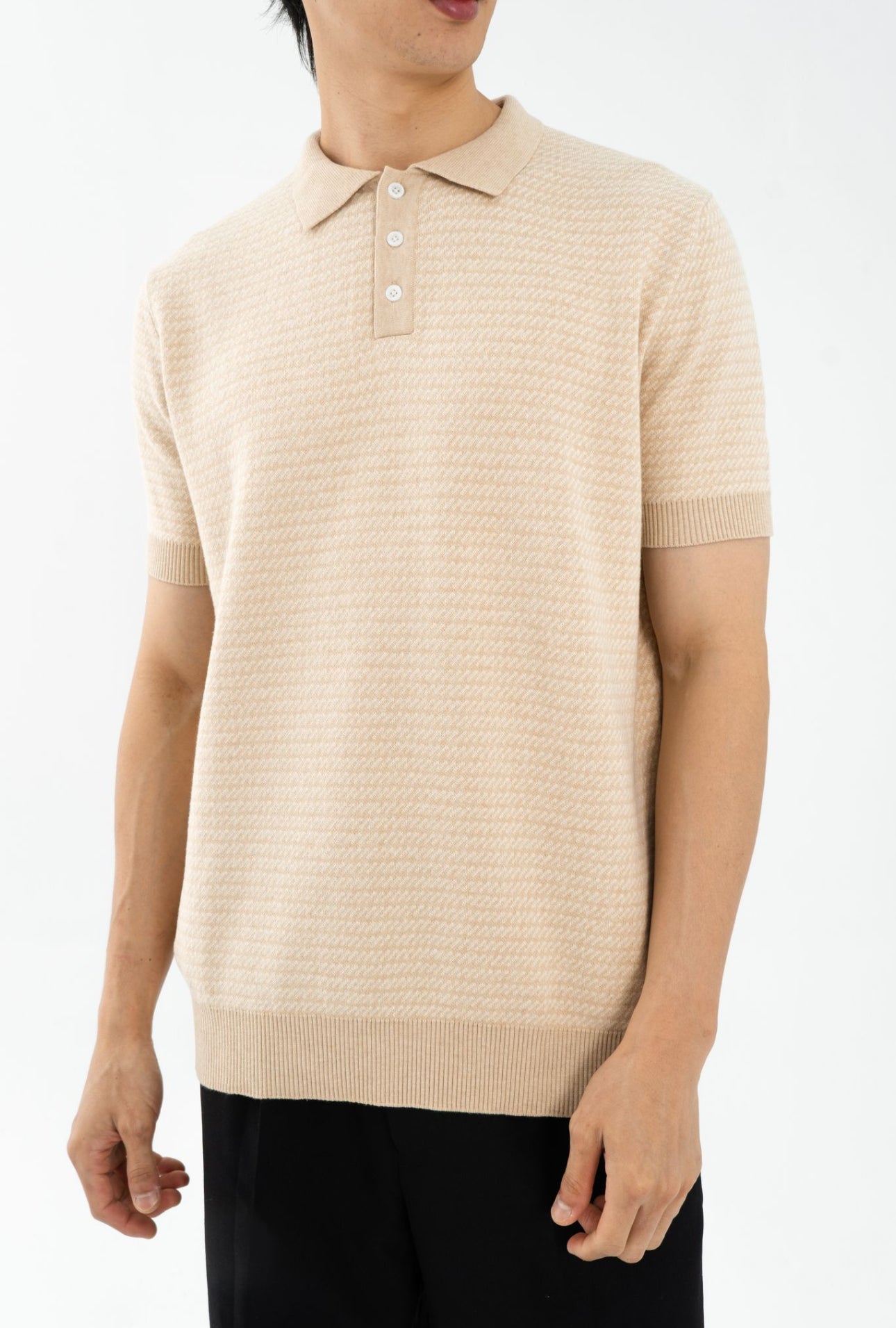 Brave Polo Top | Cream