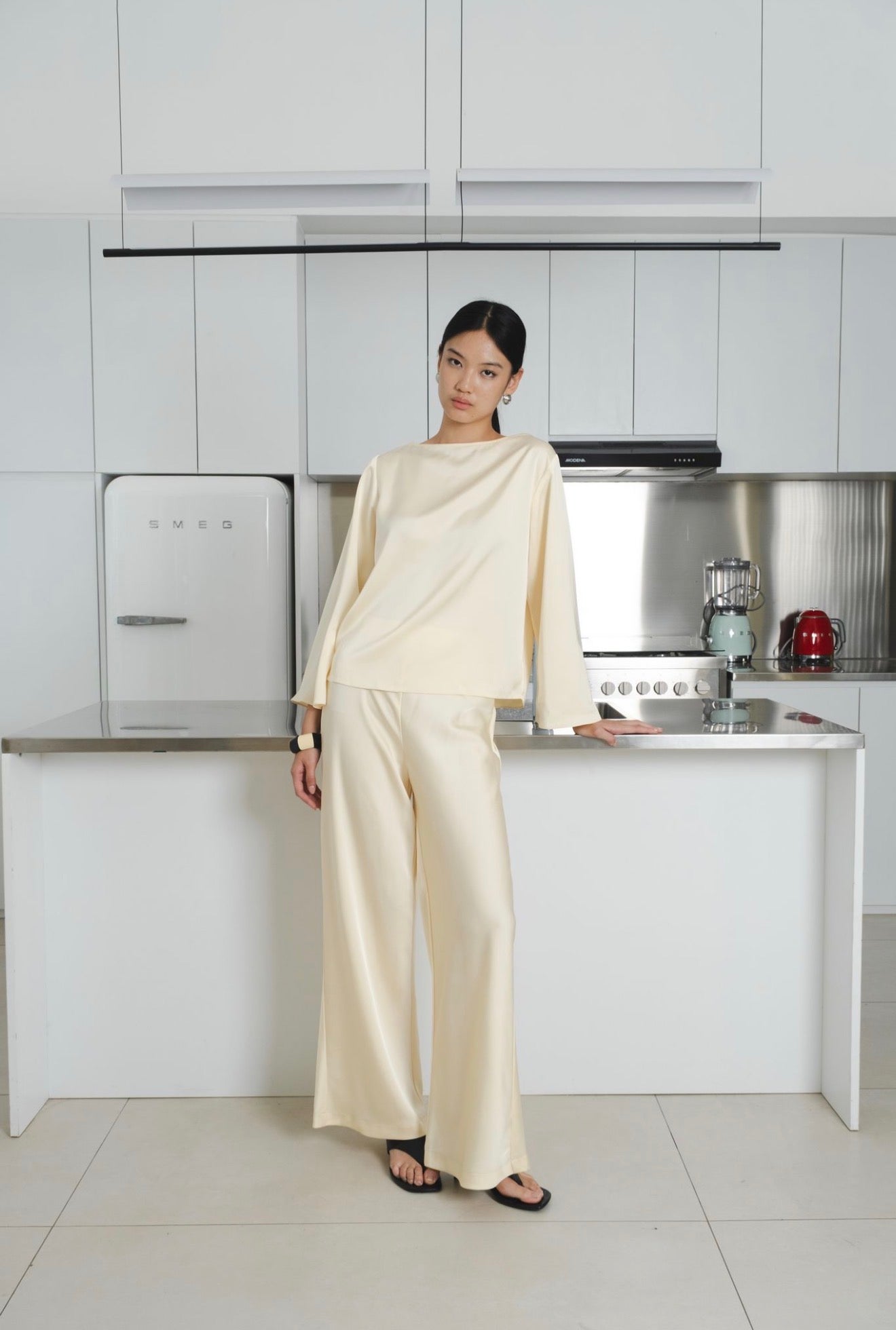Lumi Silk Set | Butter Yellow