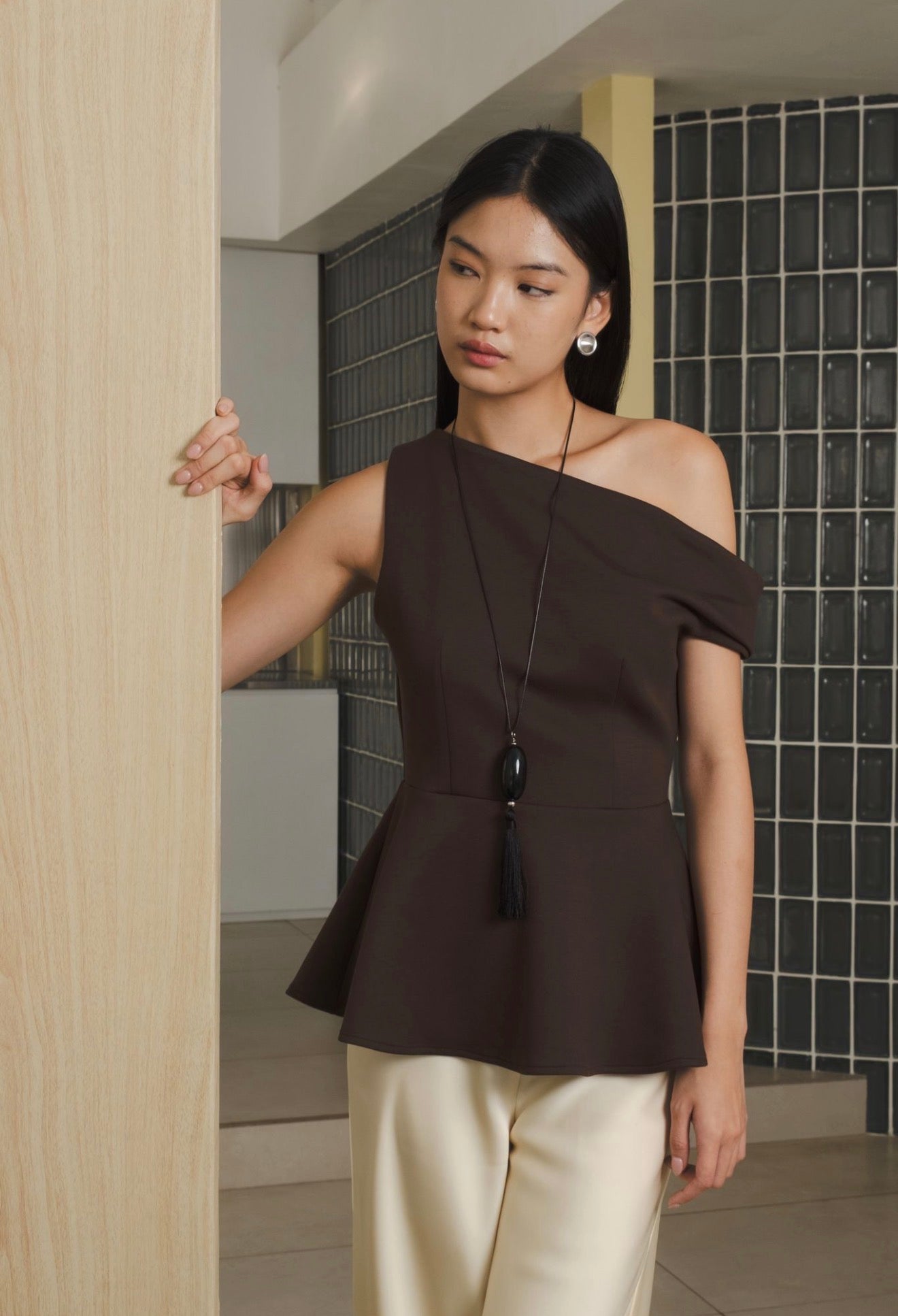 Gambit Top | Chocolate