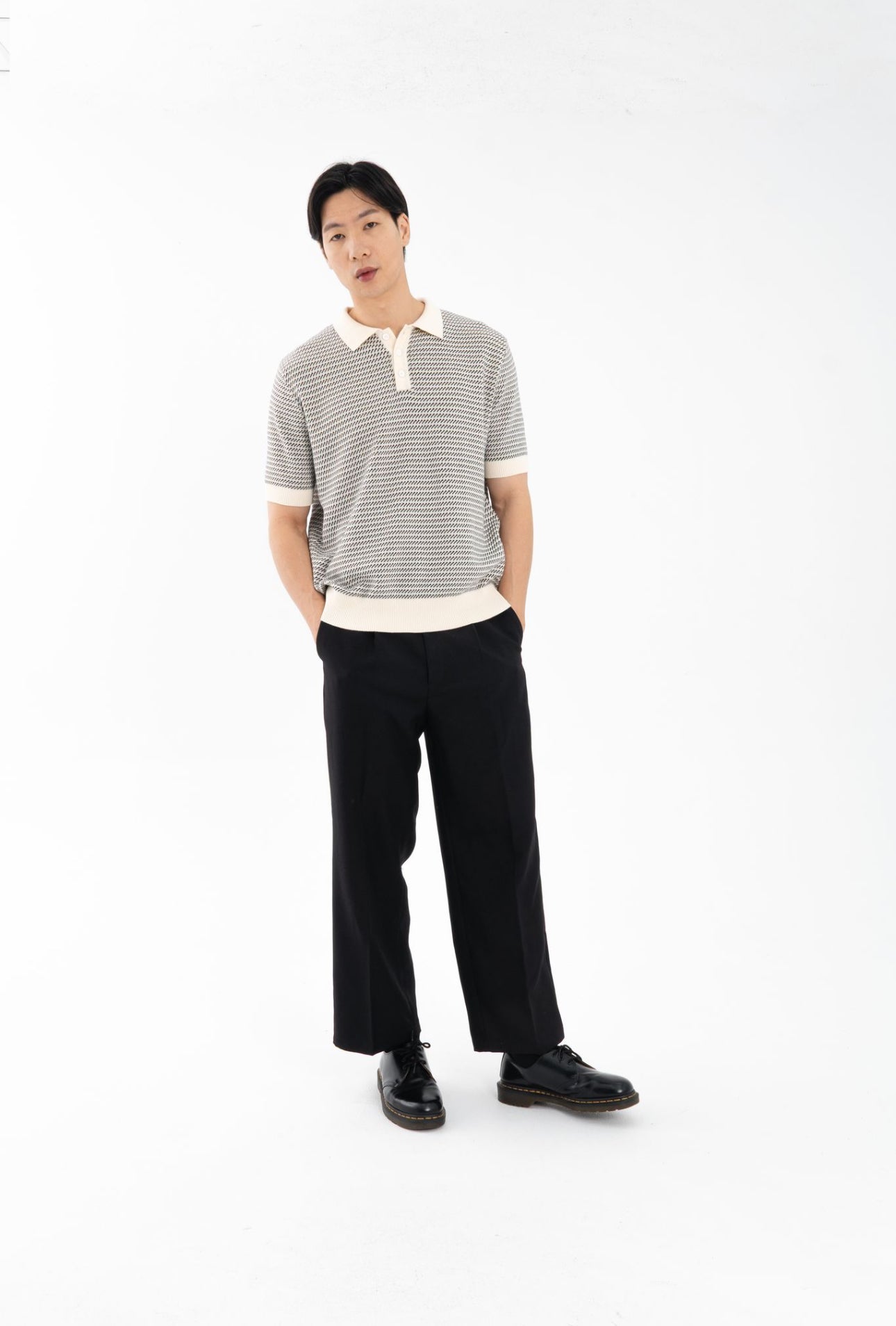 Brave Polo Top | White