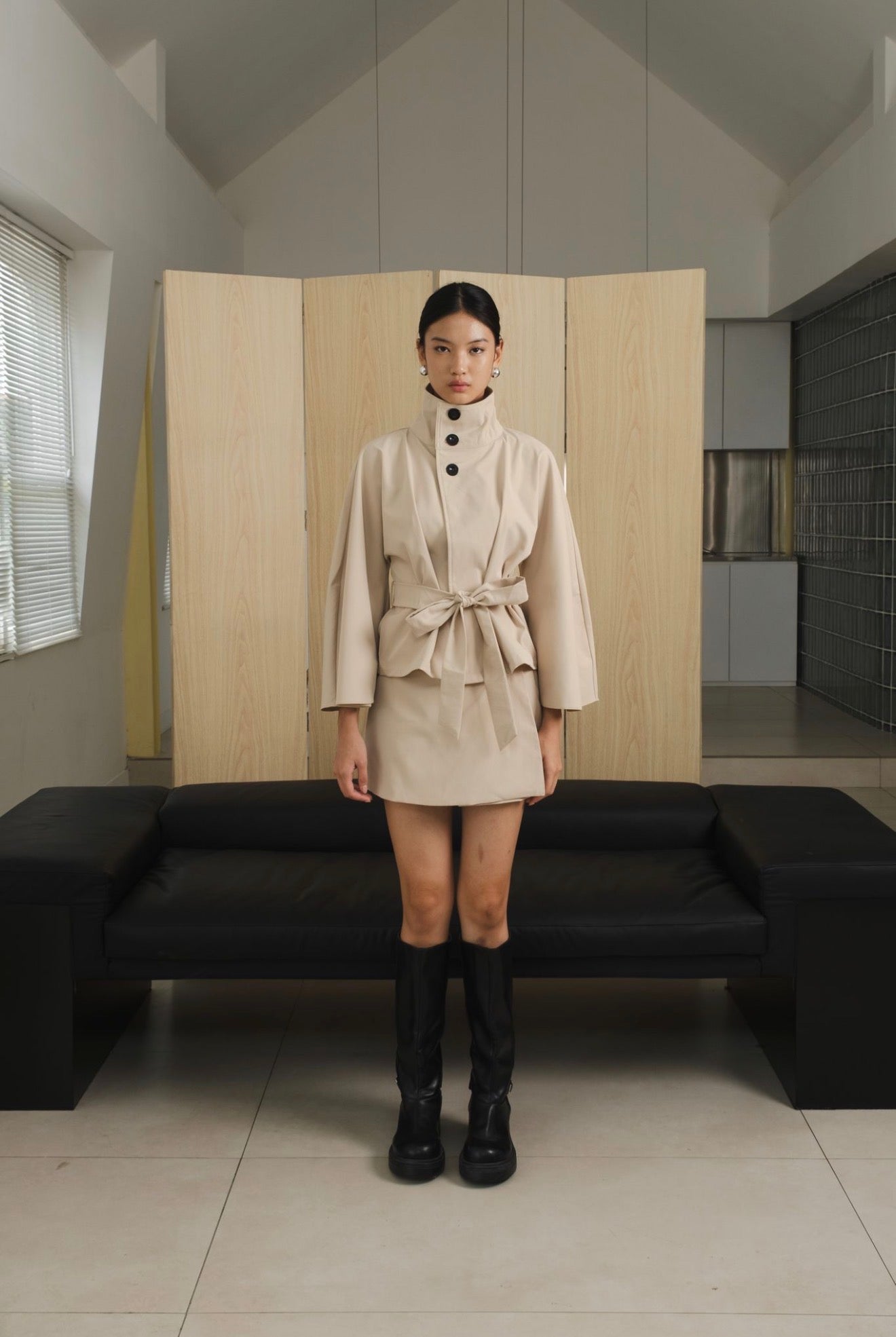 Victory Trench Outer | Cream