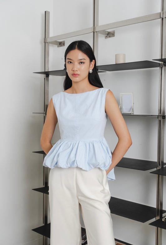Harmony Balloon Top | Blue
