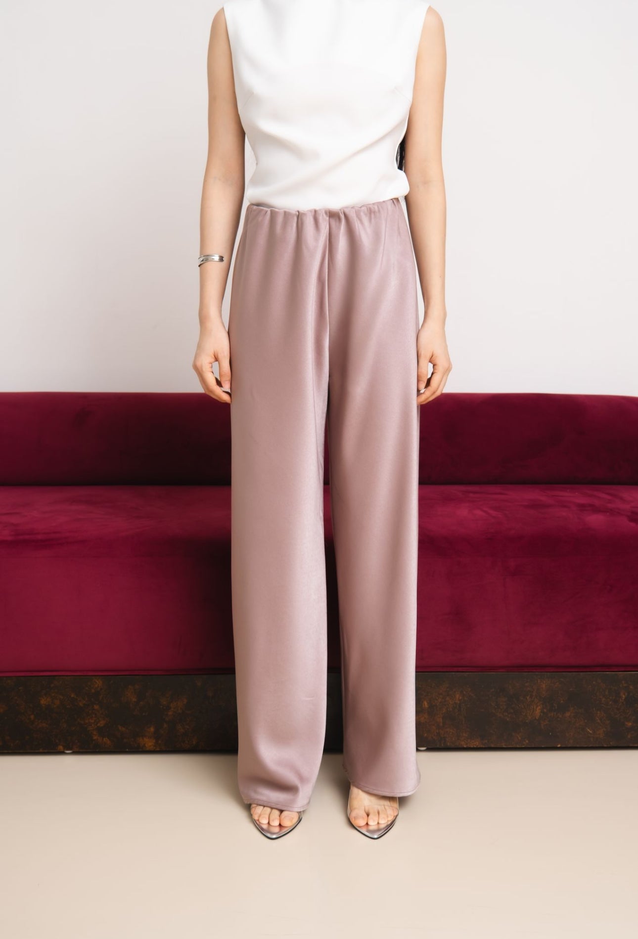 AllDay Suede Pants | Mauve