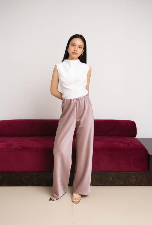 AllDay Suede Pants | Mauve