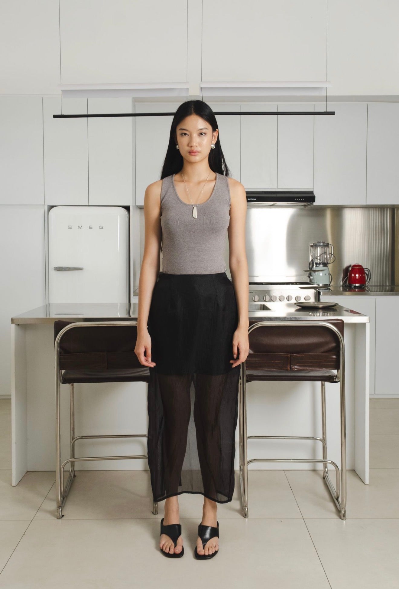 Ease Tanktop | Grey Plain