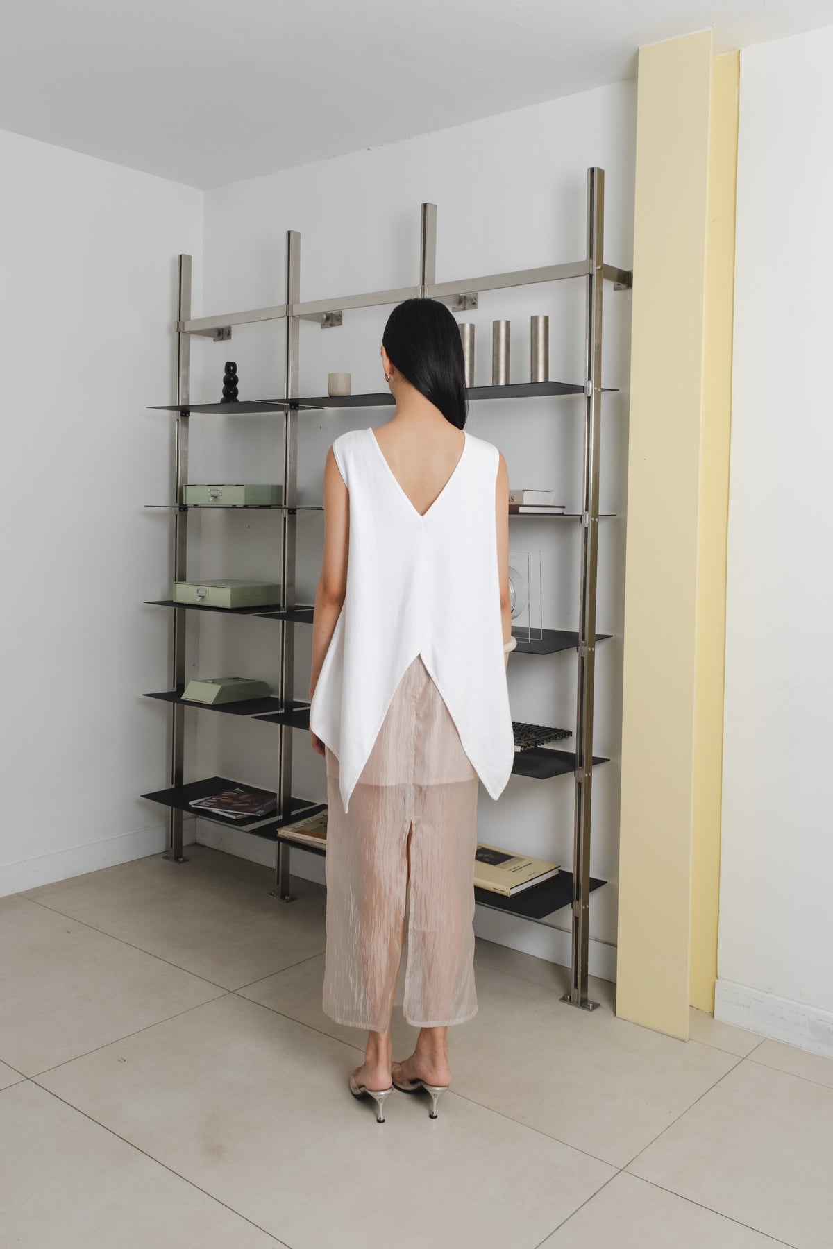 Motion Knit Top | White