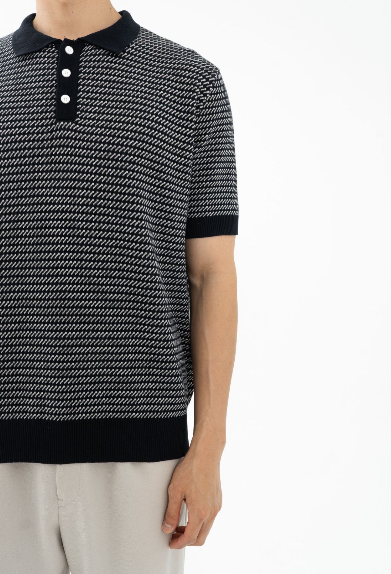 Brave Polo Top | Navy