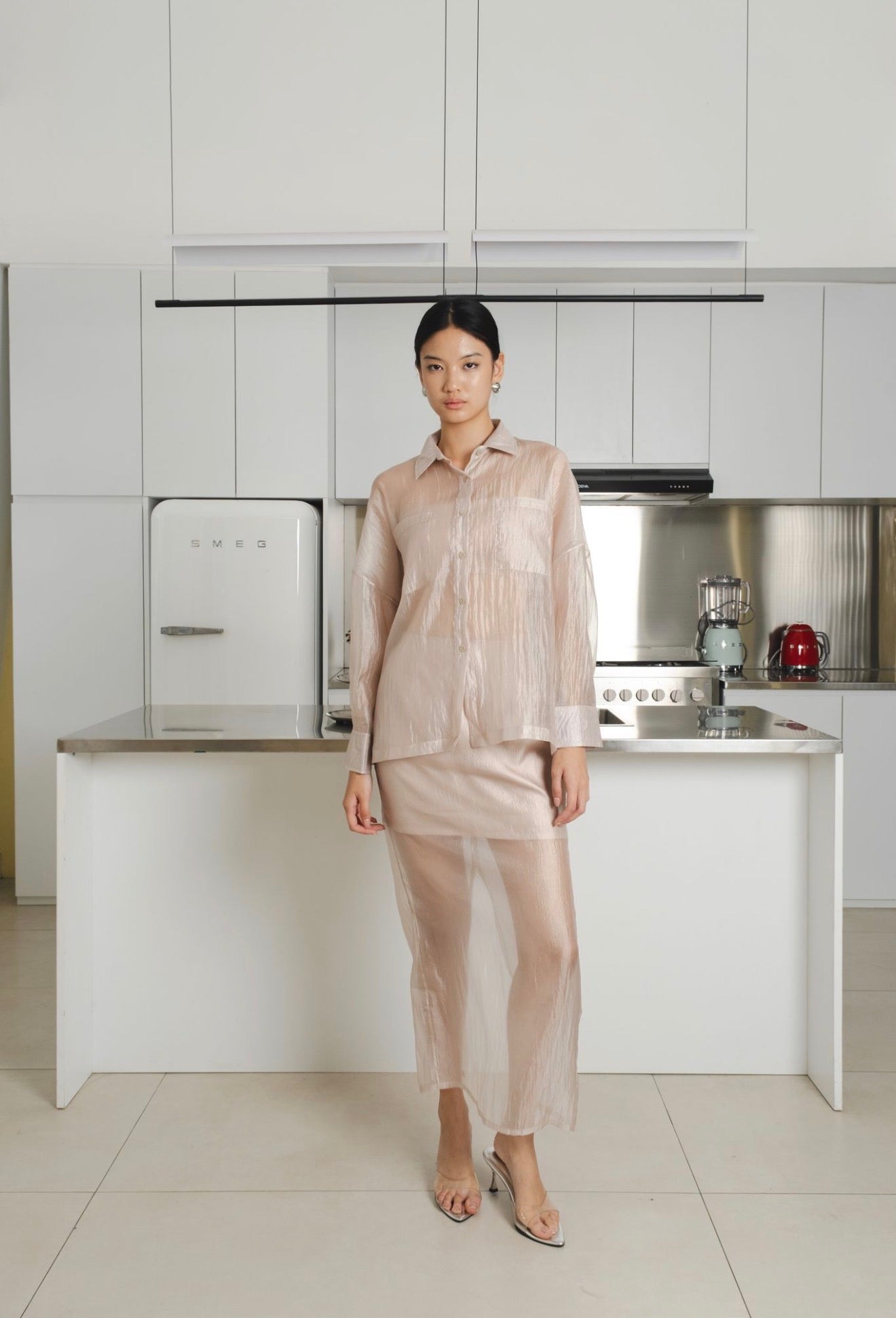 Brise Sheer Shirt | Cream