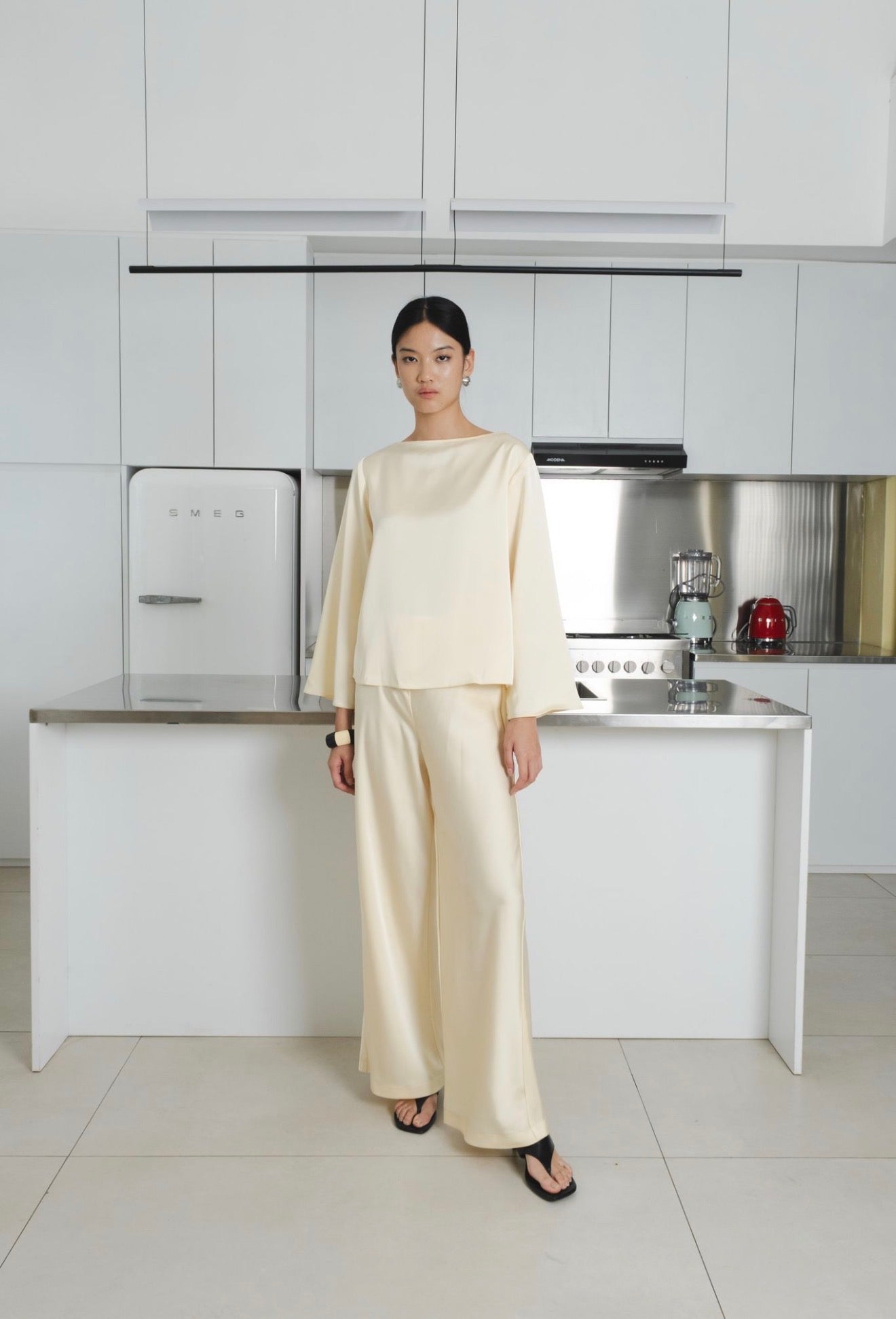 Lumi Silk Set | Butter Yellow