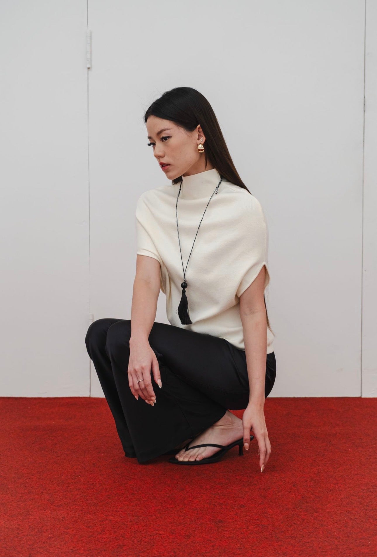 Sculpt Top | Off White