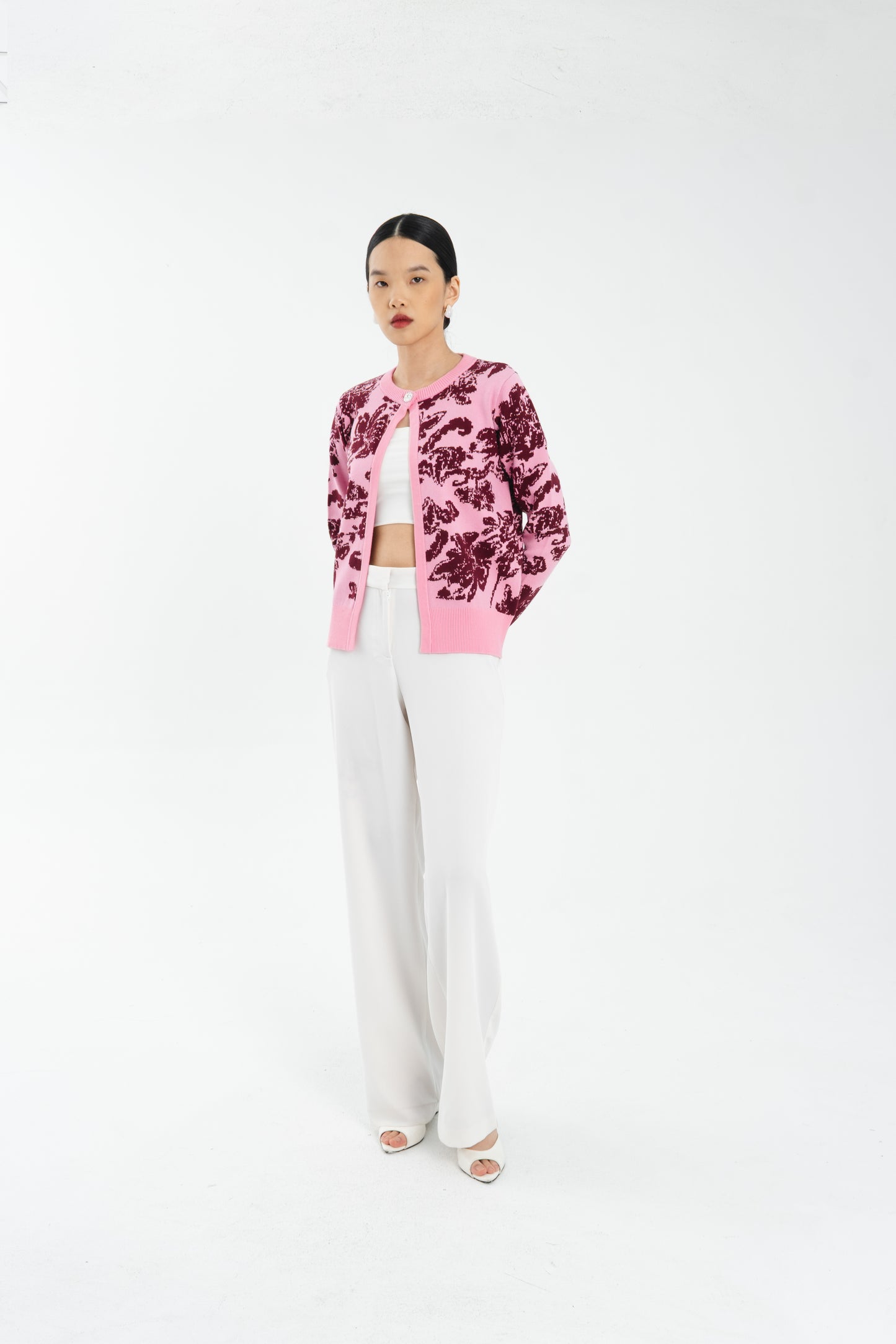 Atelier Cardigan | Maroon