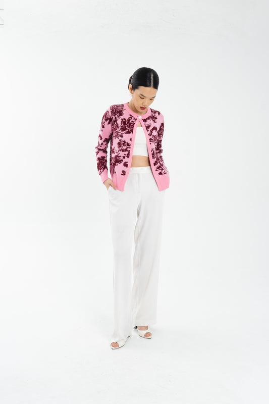 Atelier Cardigan | Maroon