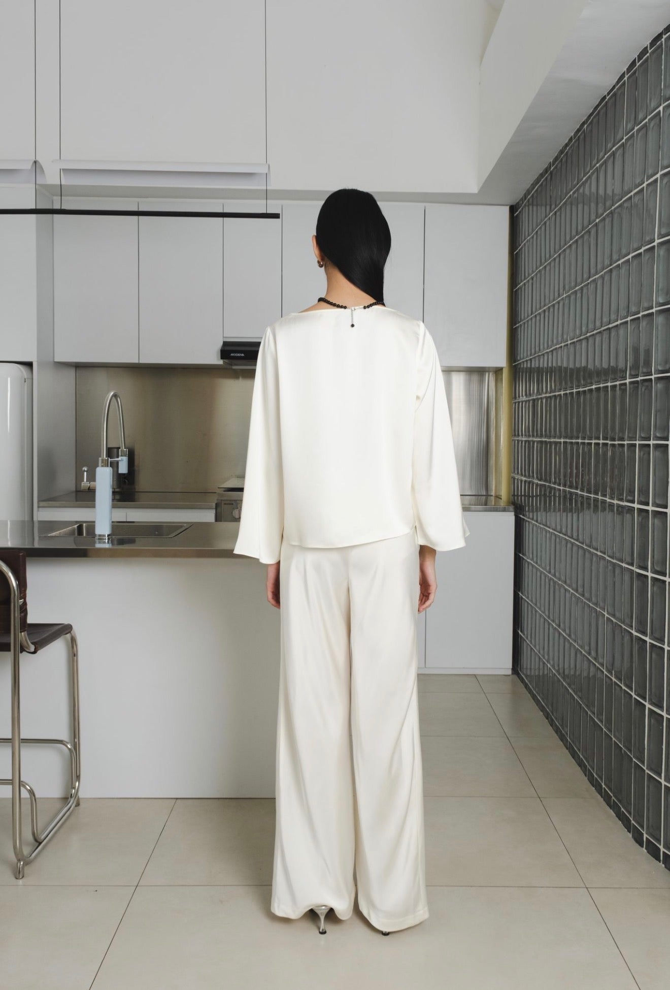 Lumi Silk Set | Off White