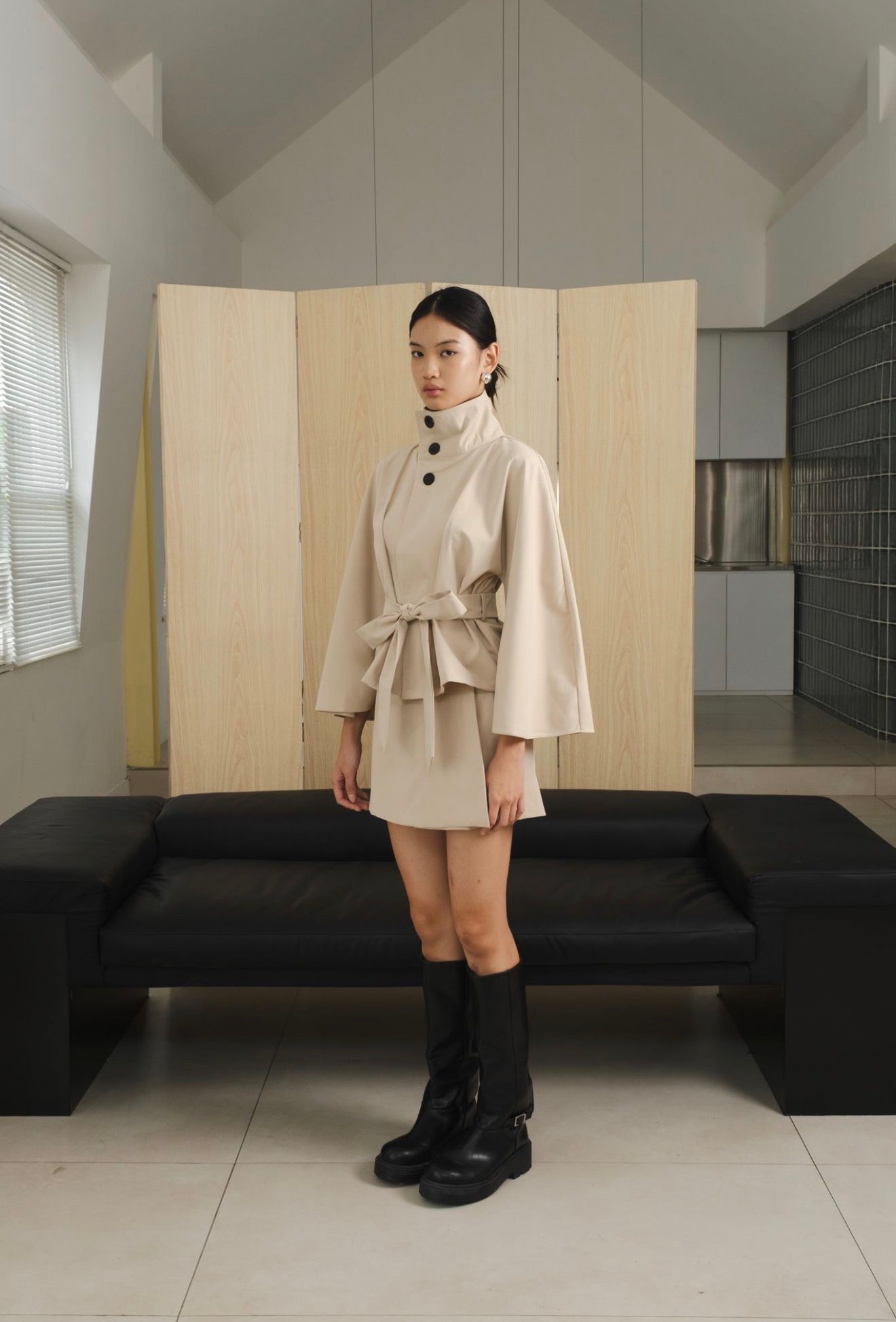 Victory Trench Outer | Cream