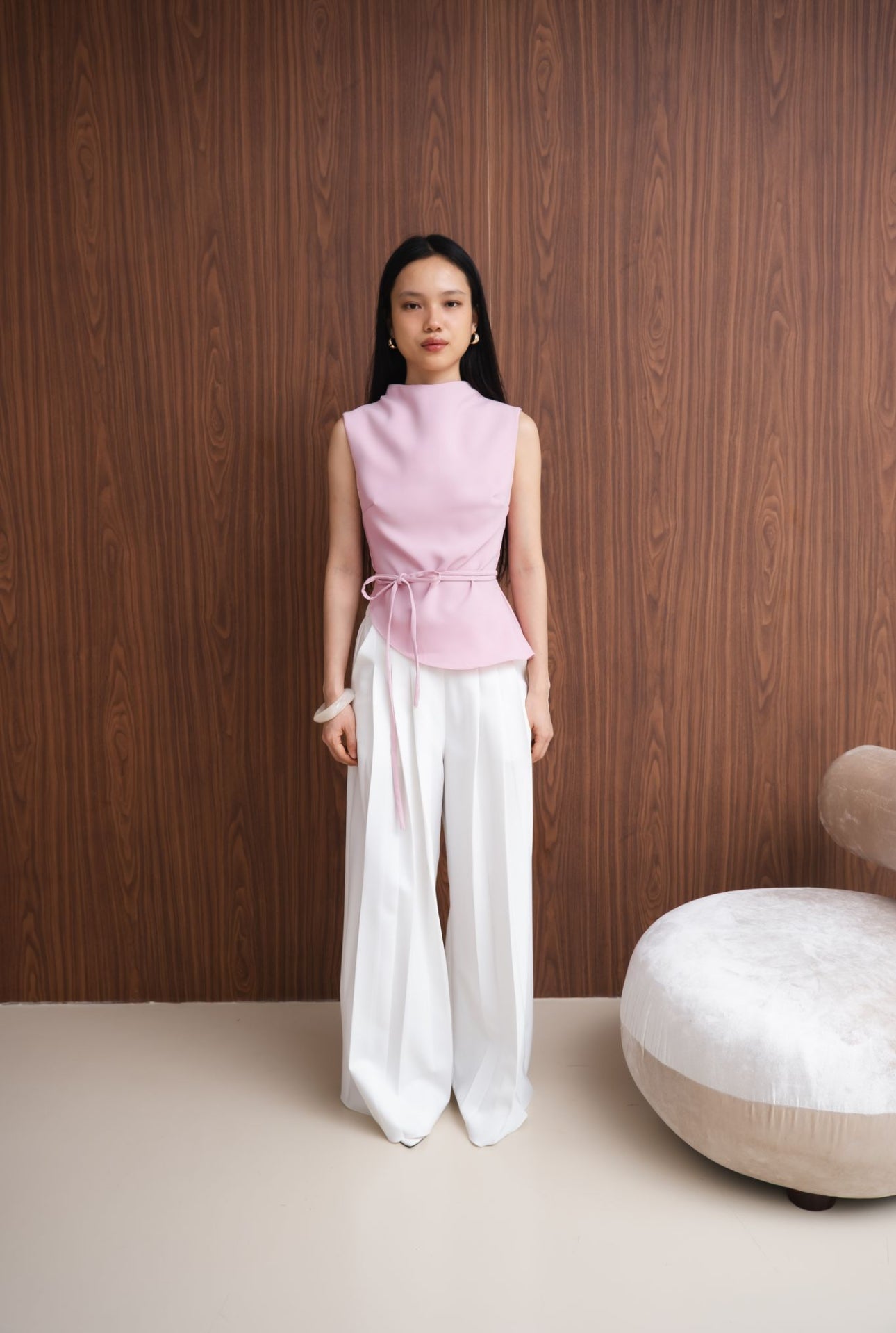 Prime Asymmetrical Top | Pink