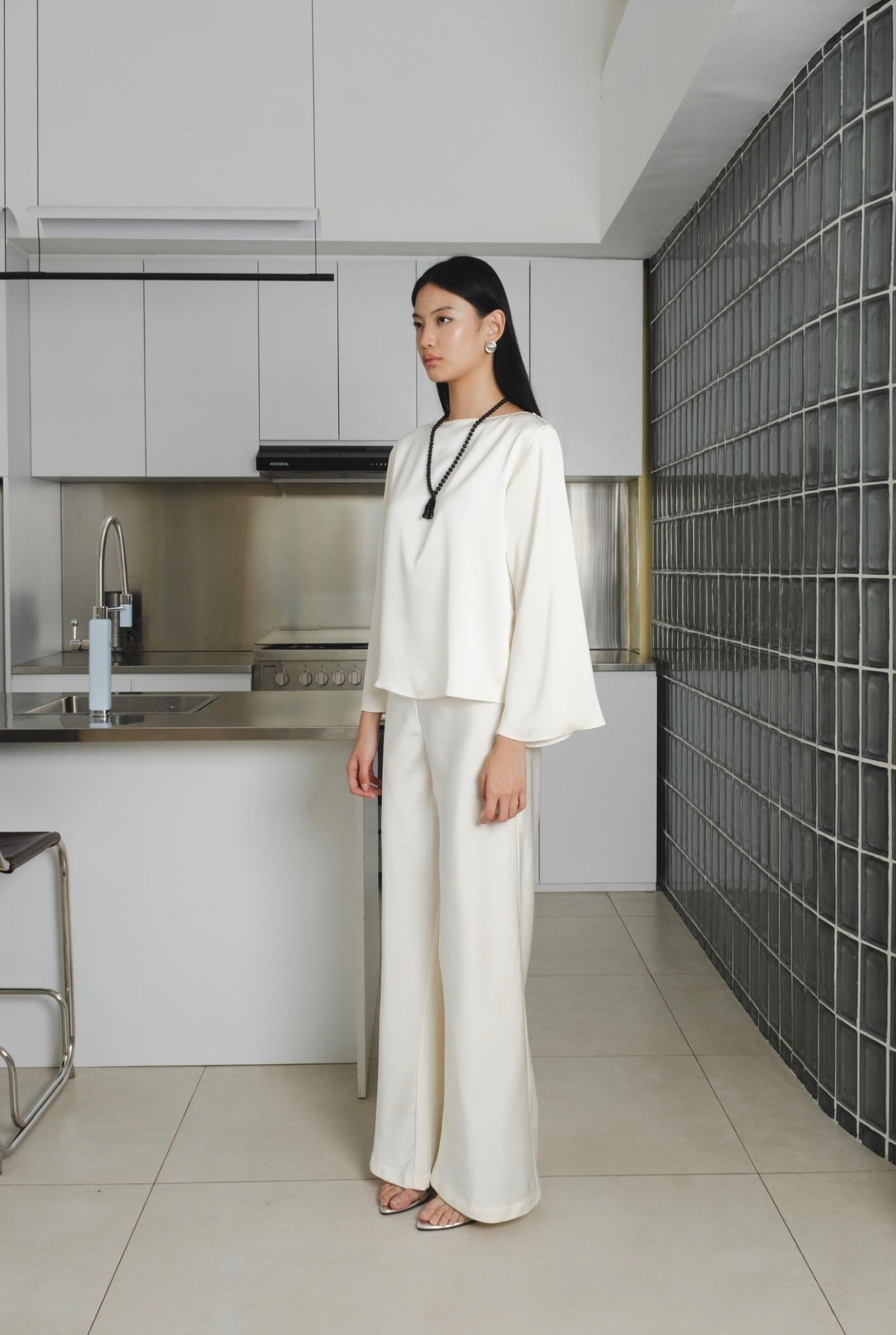 Lumi Silk Set | Off White