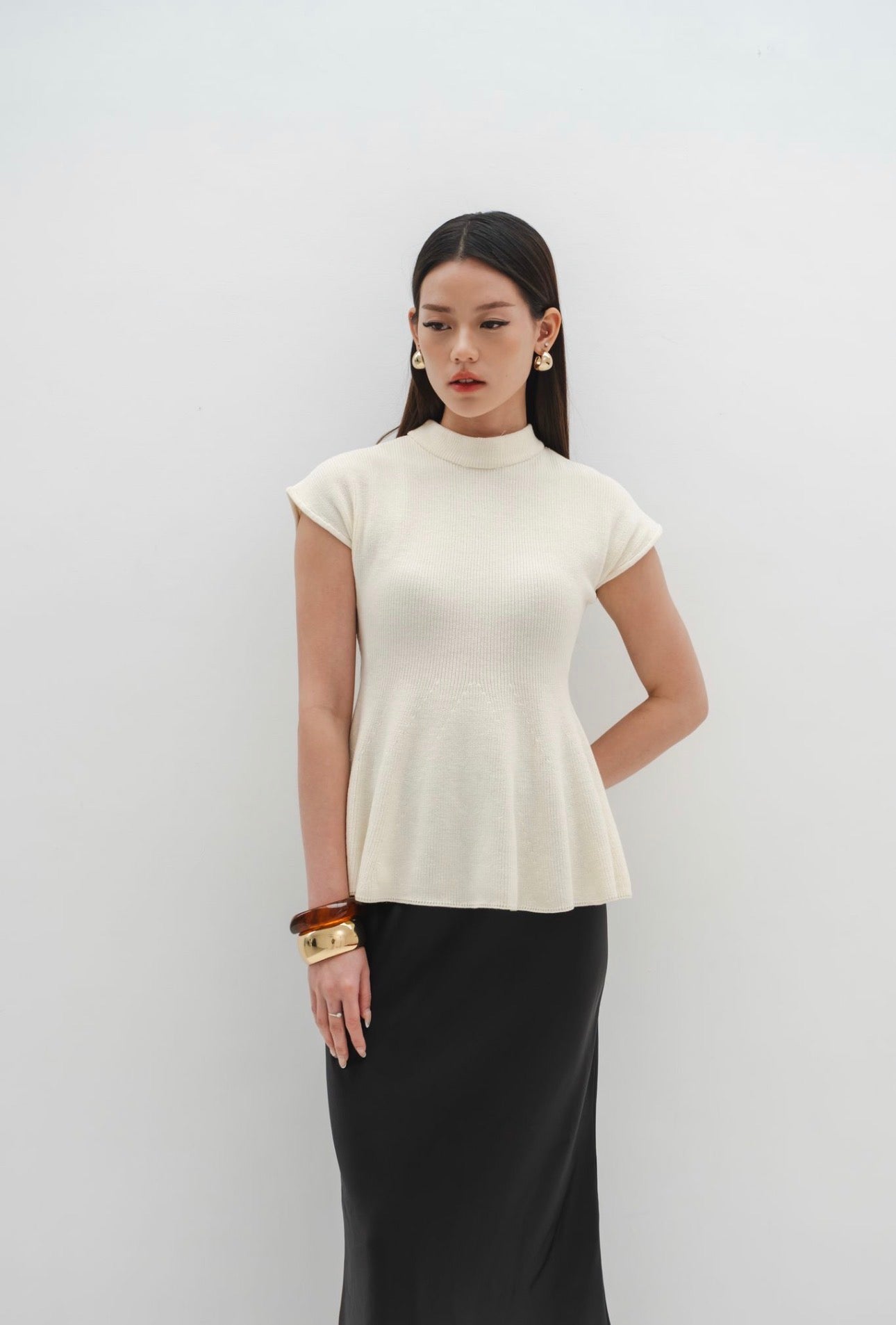 Arlette Top | Off White