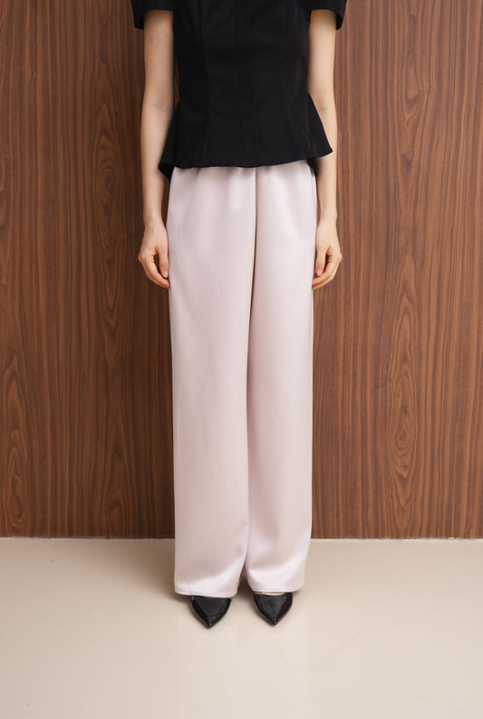 AllDay Satin Pants | Rose