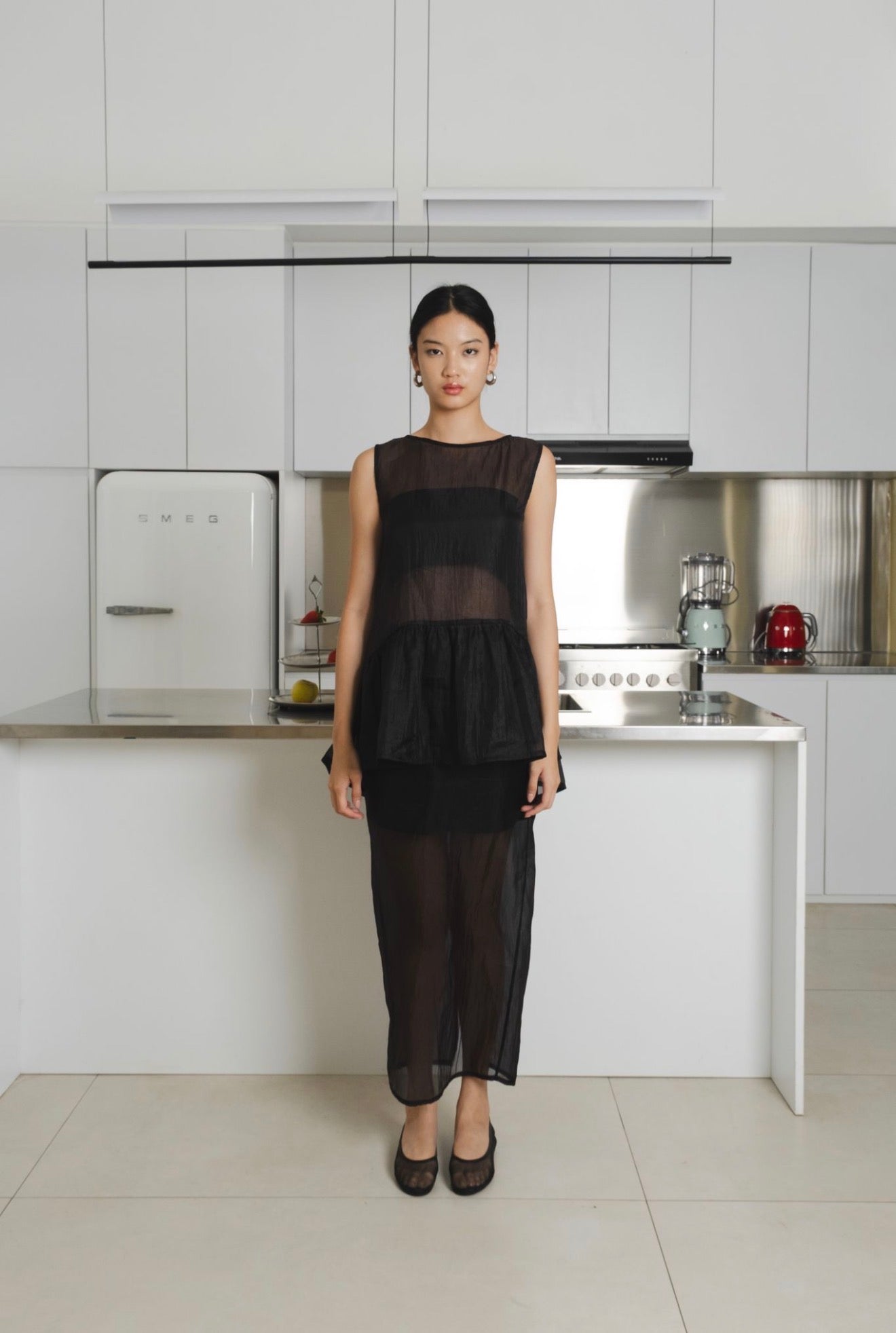 Sunday Sheer Top | Black