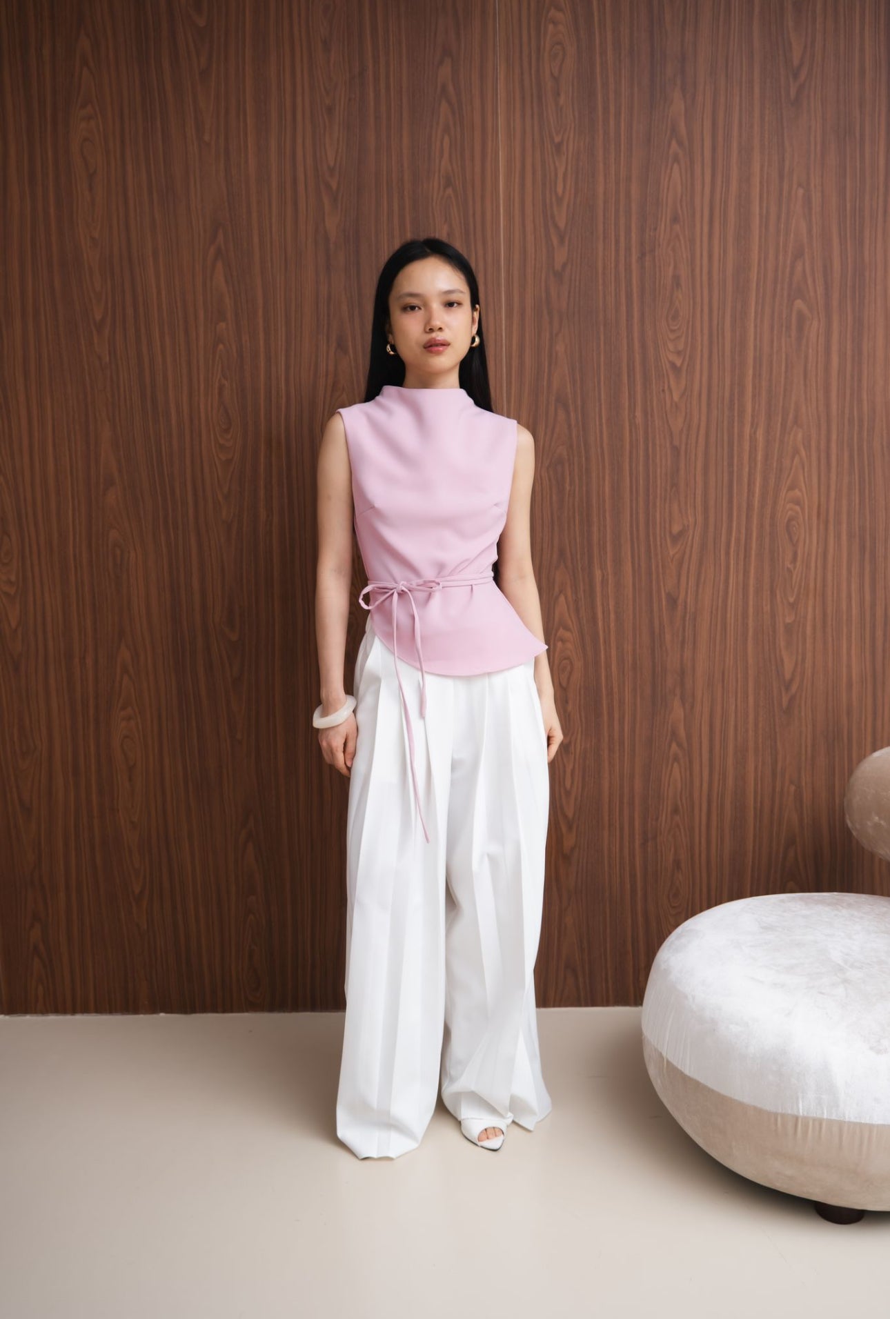 Prime Asymmetrical Top | Pink