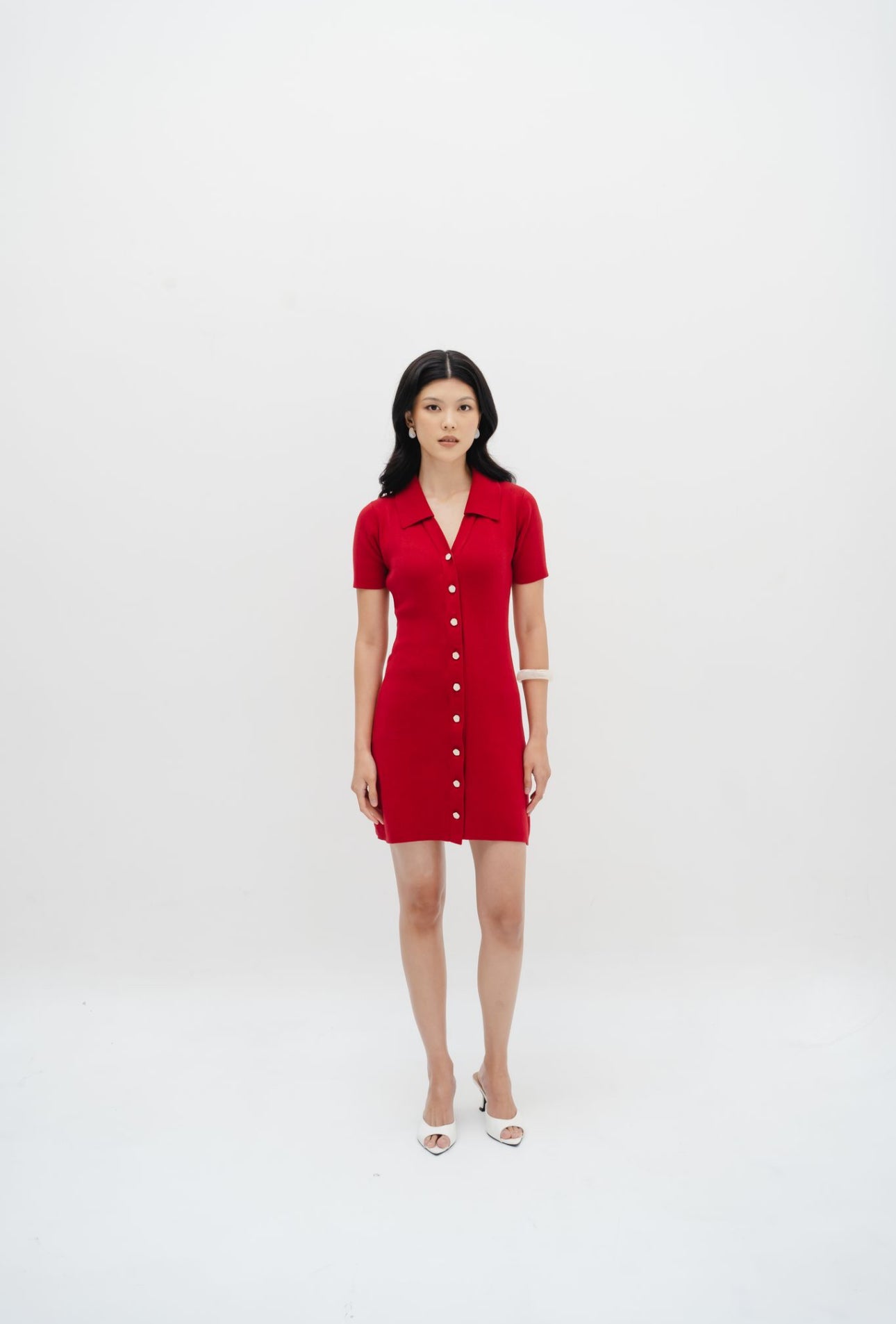 Ashlyn Dress | Red