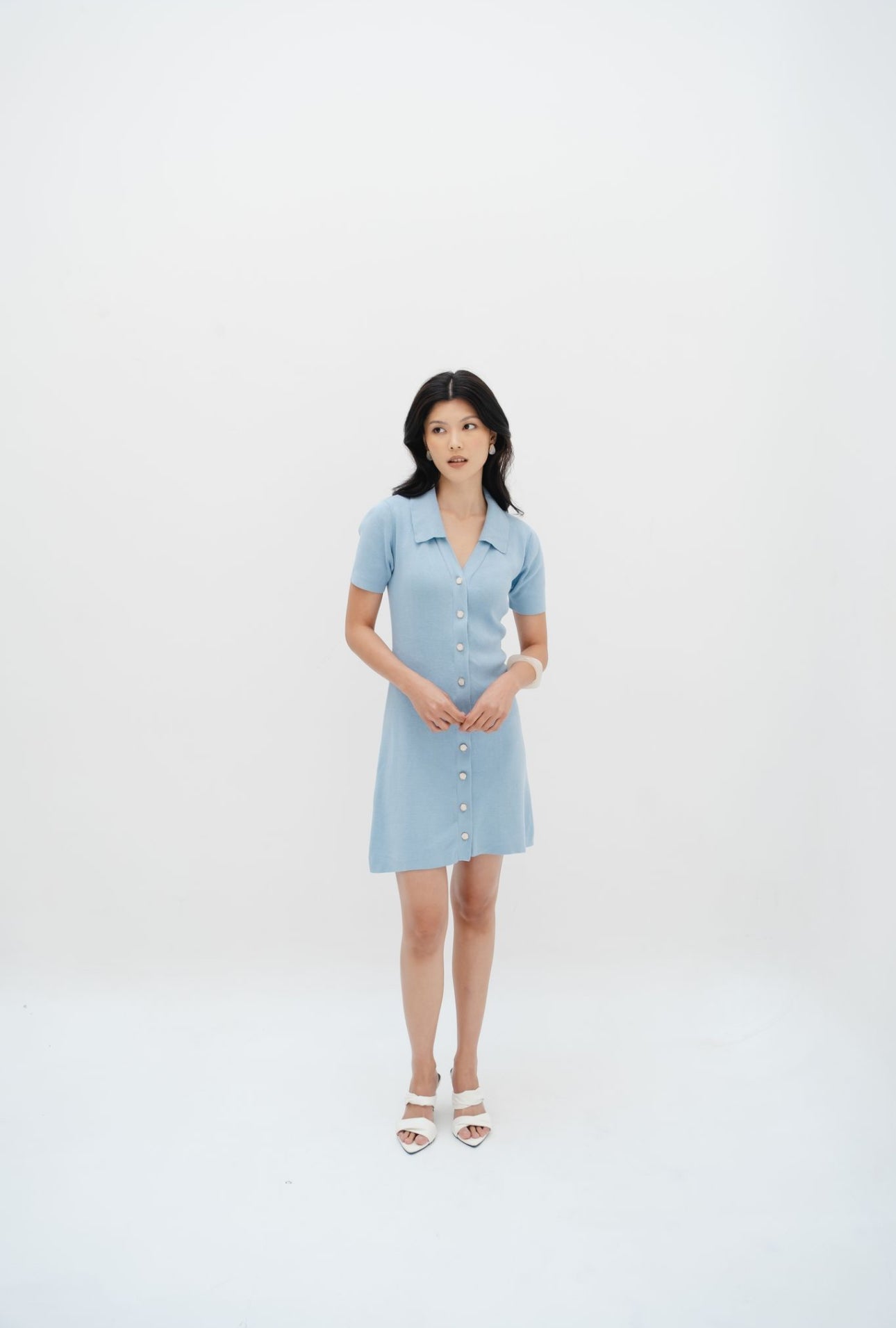 Ashlyn Dress | Blue