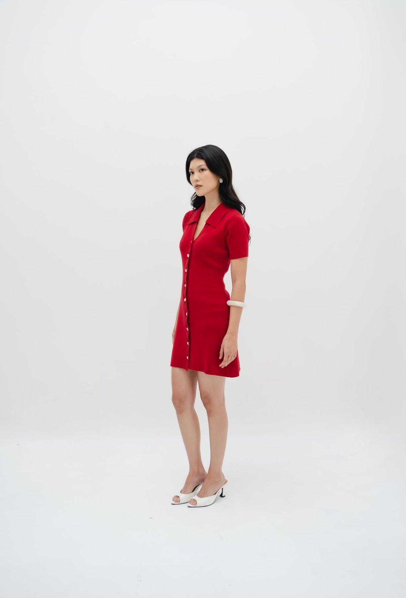 Ashlyn Dress | Red