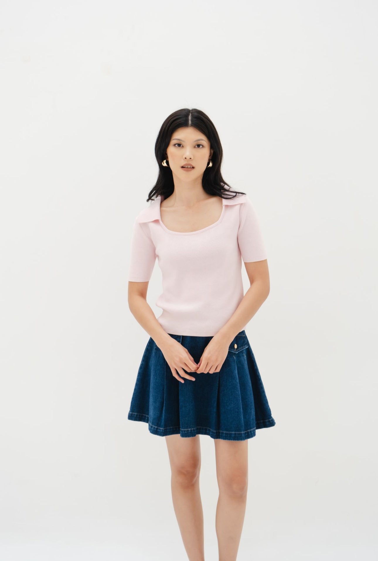 Erica top | Baby Pink