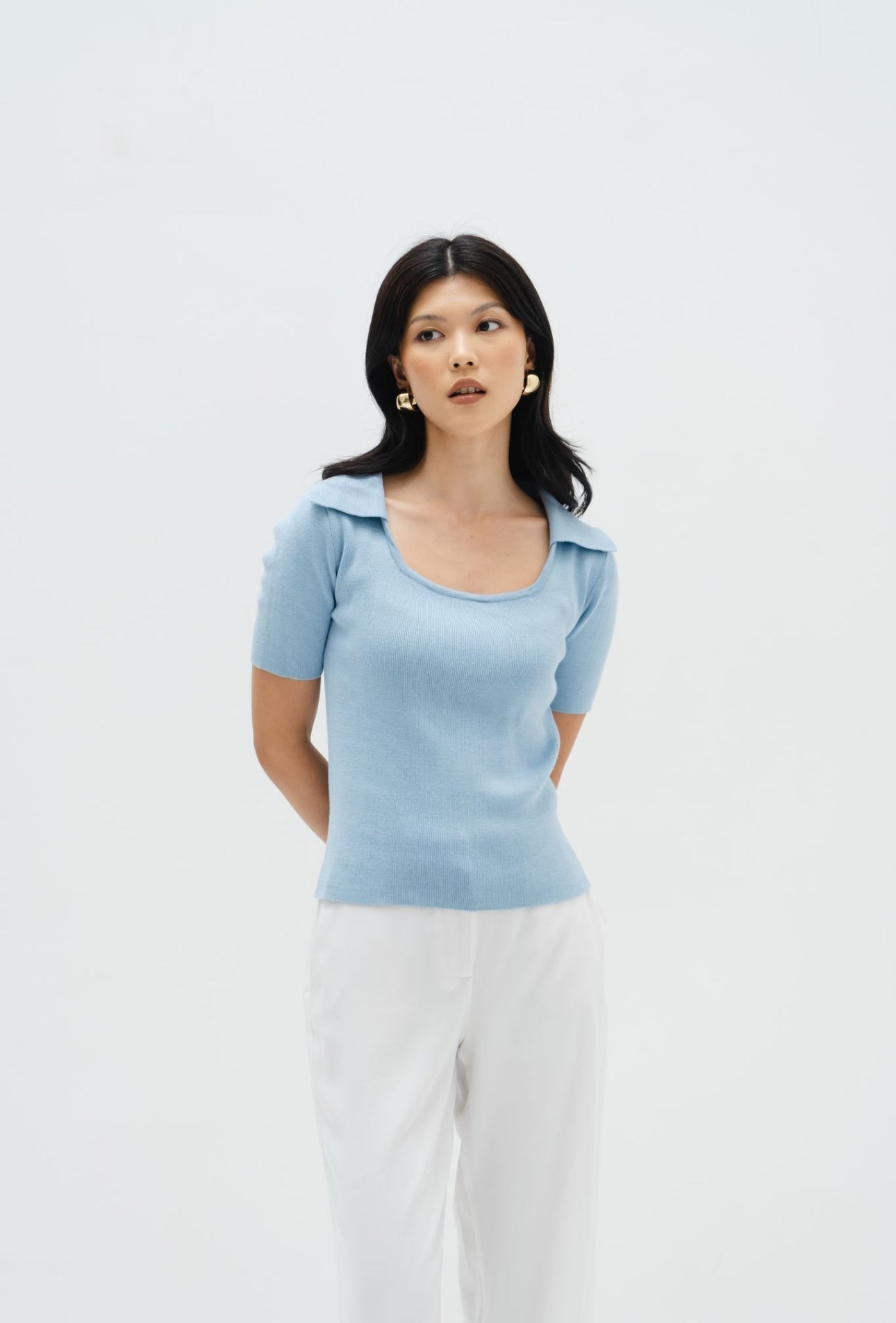 Erica Top | Blue