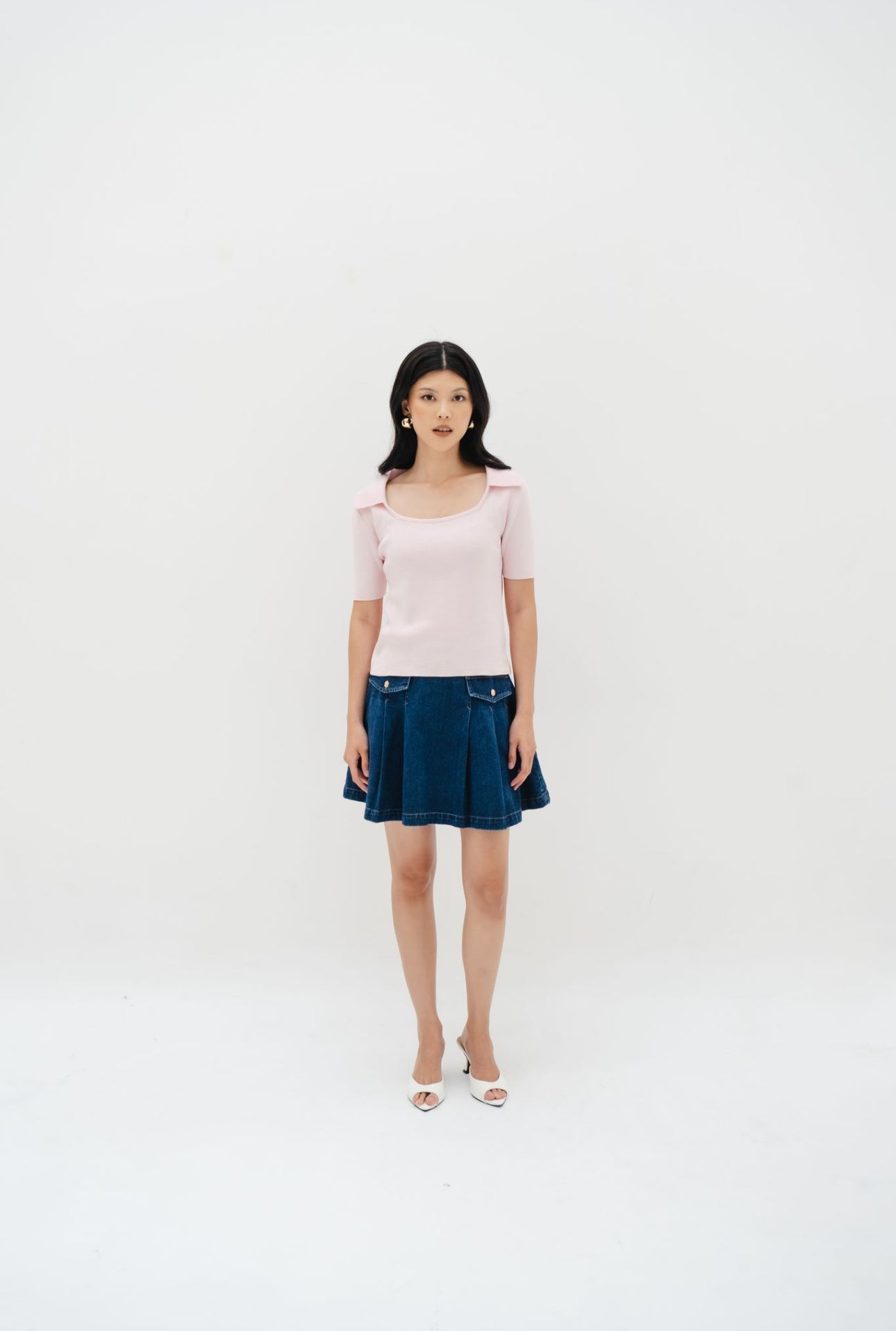 Erica top | Baby Pink