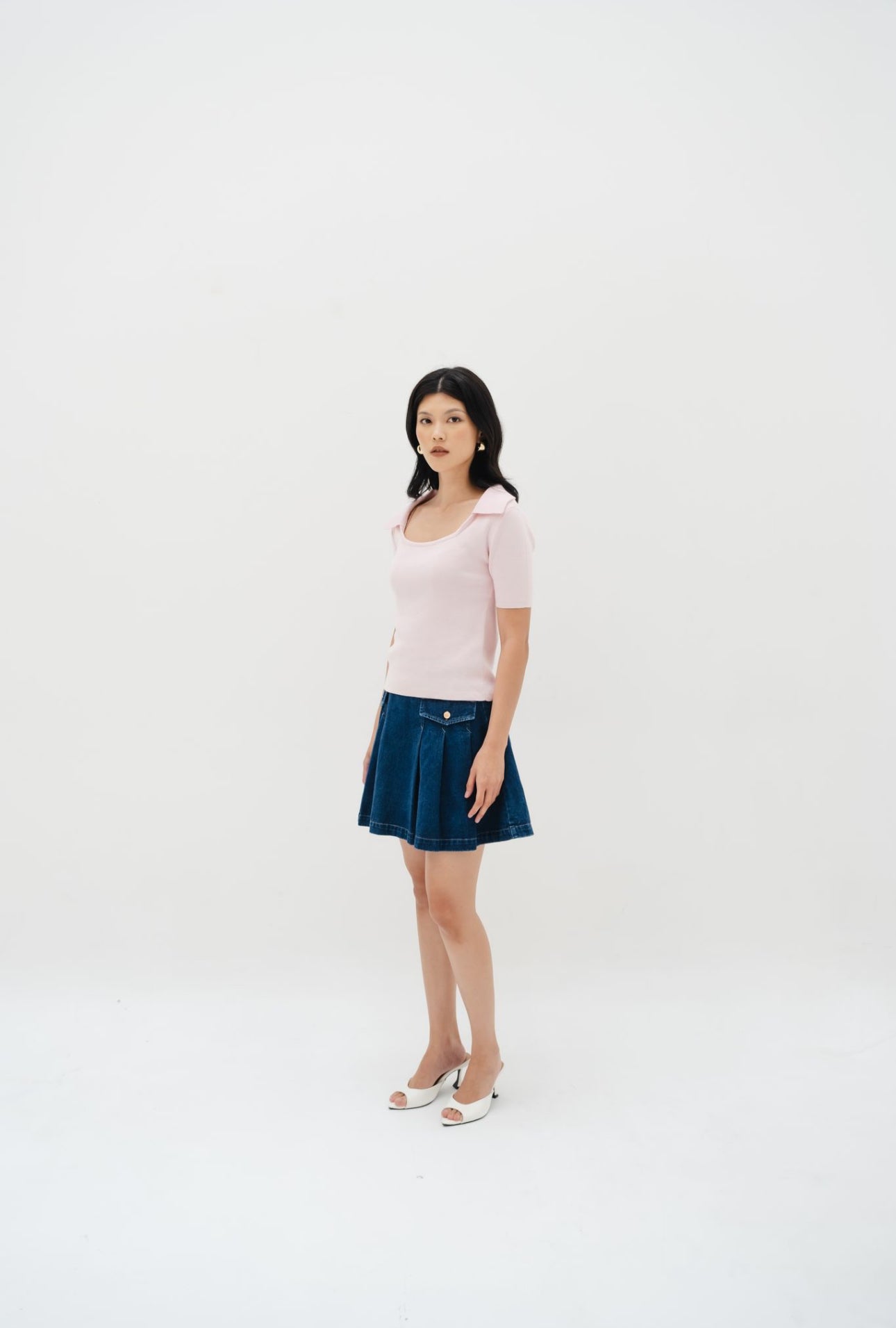 Erica top | Baby Pink