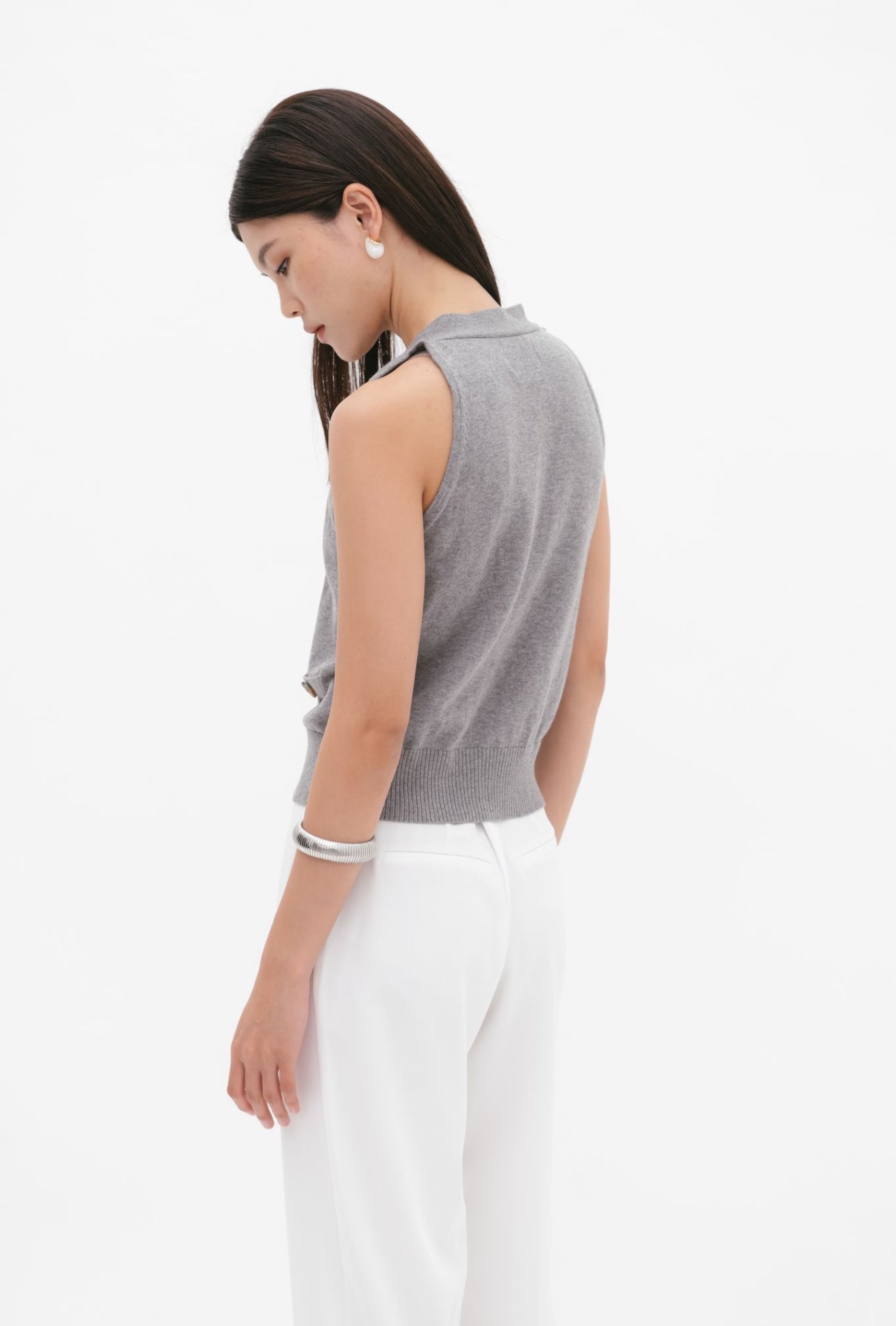 Nina top | Grey