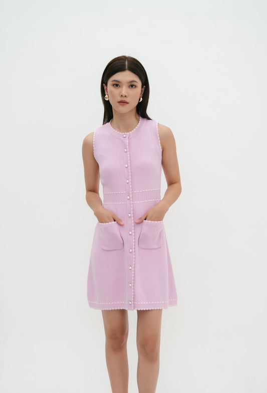 Lene dress (shorter version) | Pink