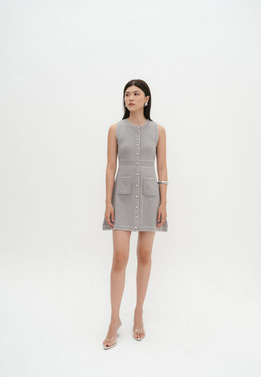 Lene Dress (Shorter version) | Grey