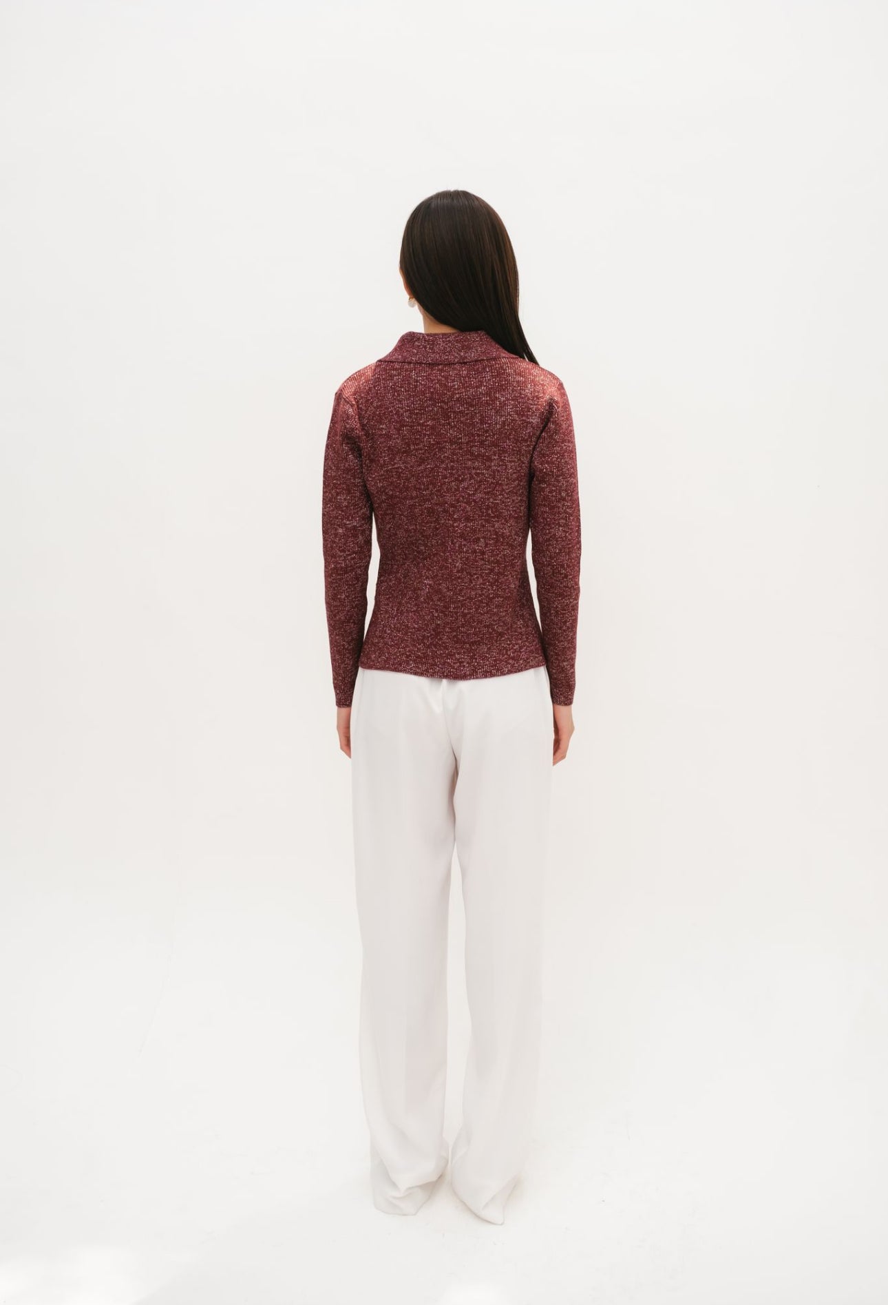 Christine Top | Maroon