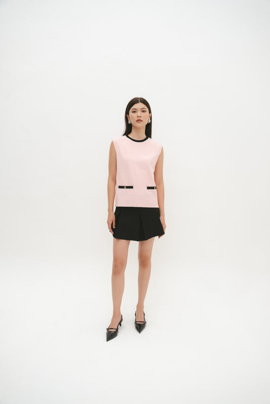 Rue top | Pink